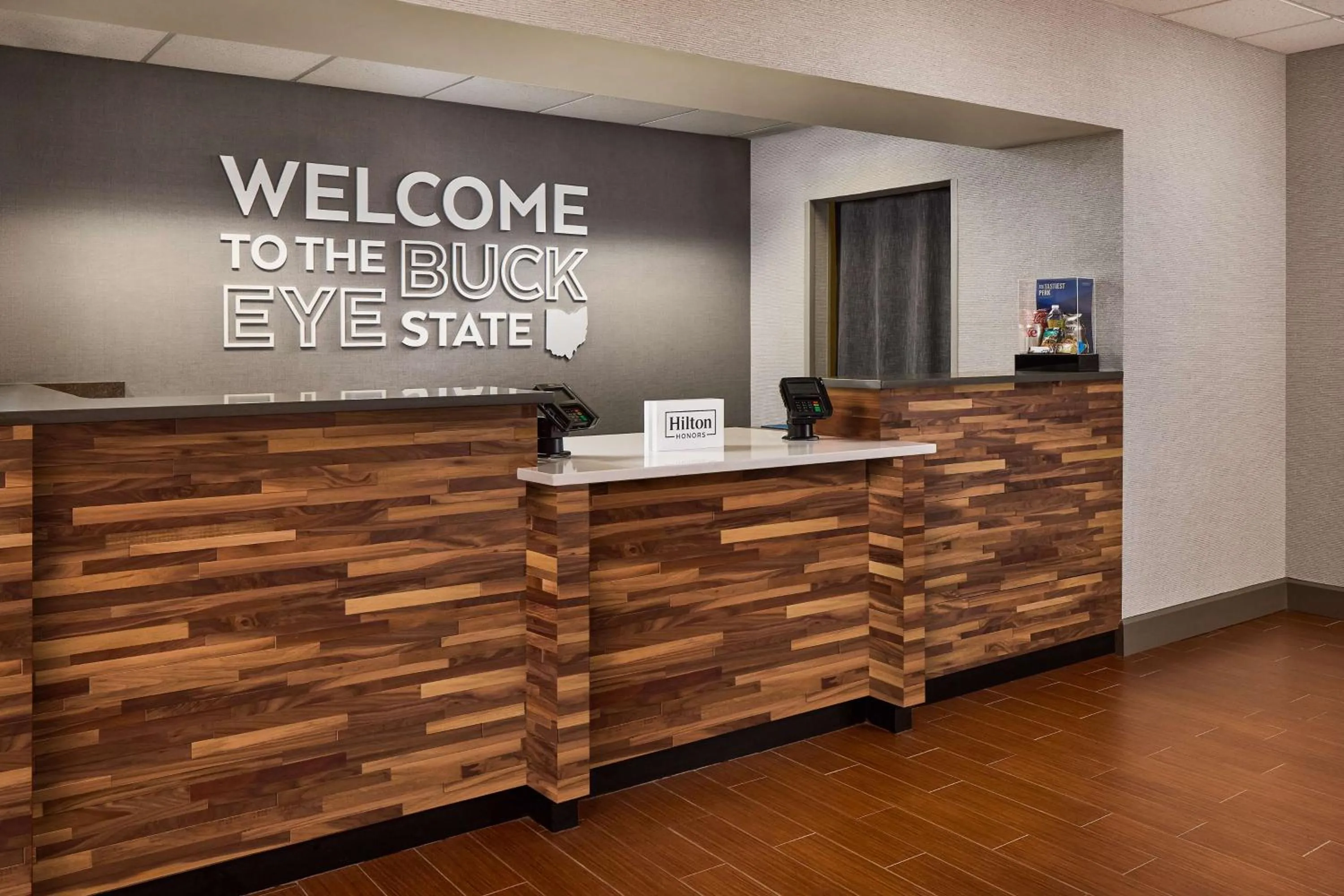 Lobby or reception in Hampton Inn Massillon