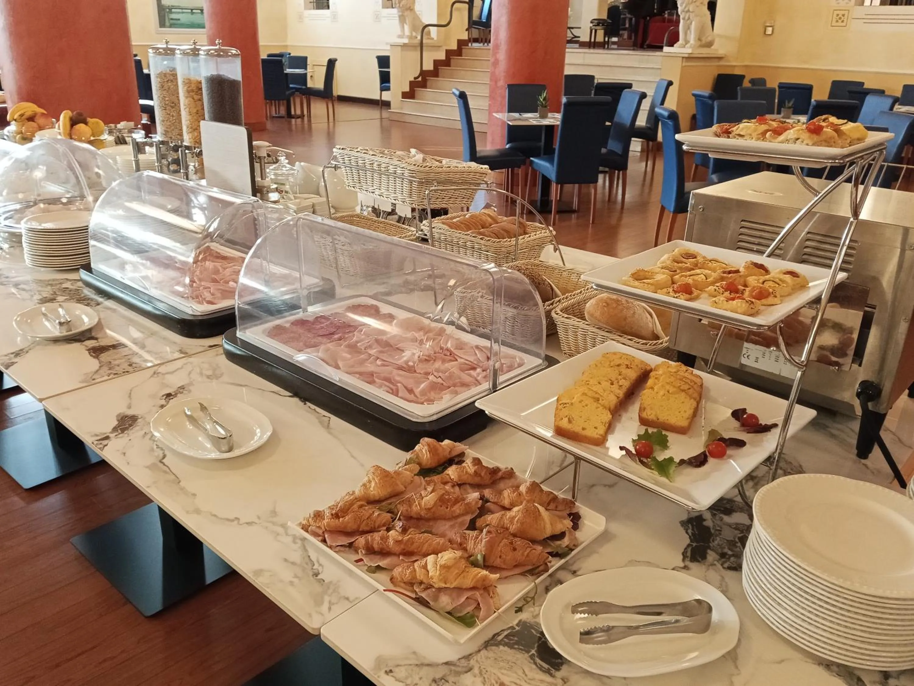 Breakfast in Hotel Villa Maria