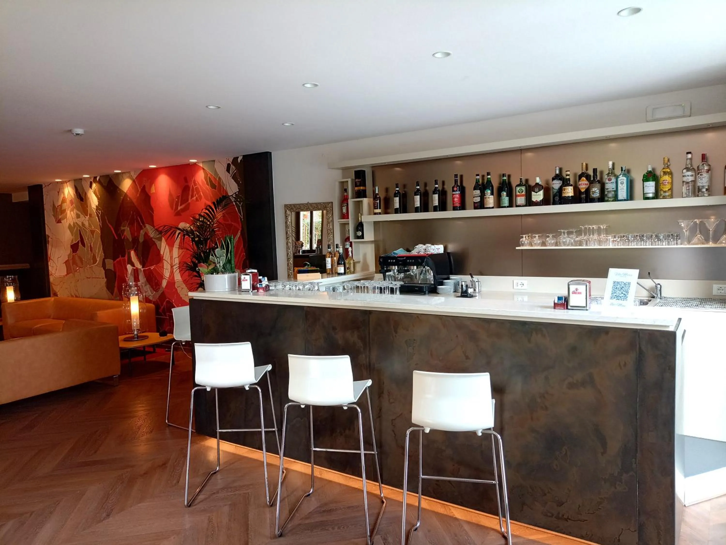 Lobby or reception in Hotel Villa Maria