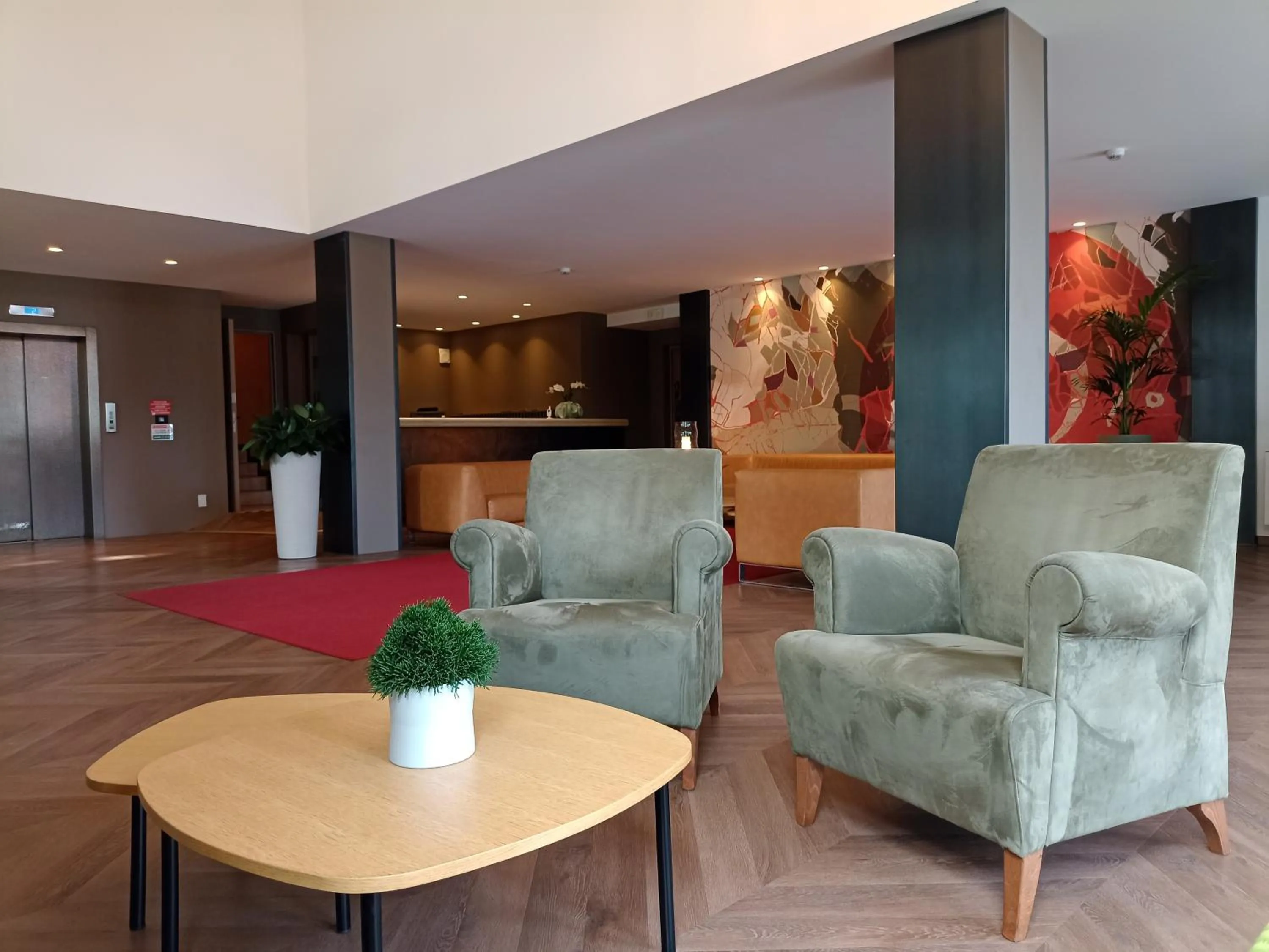 Lobby or reception in Hotel Villa Maria