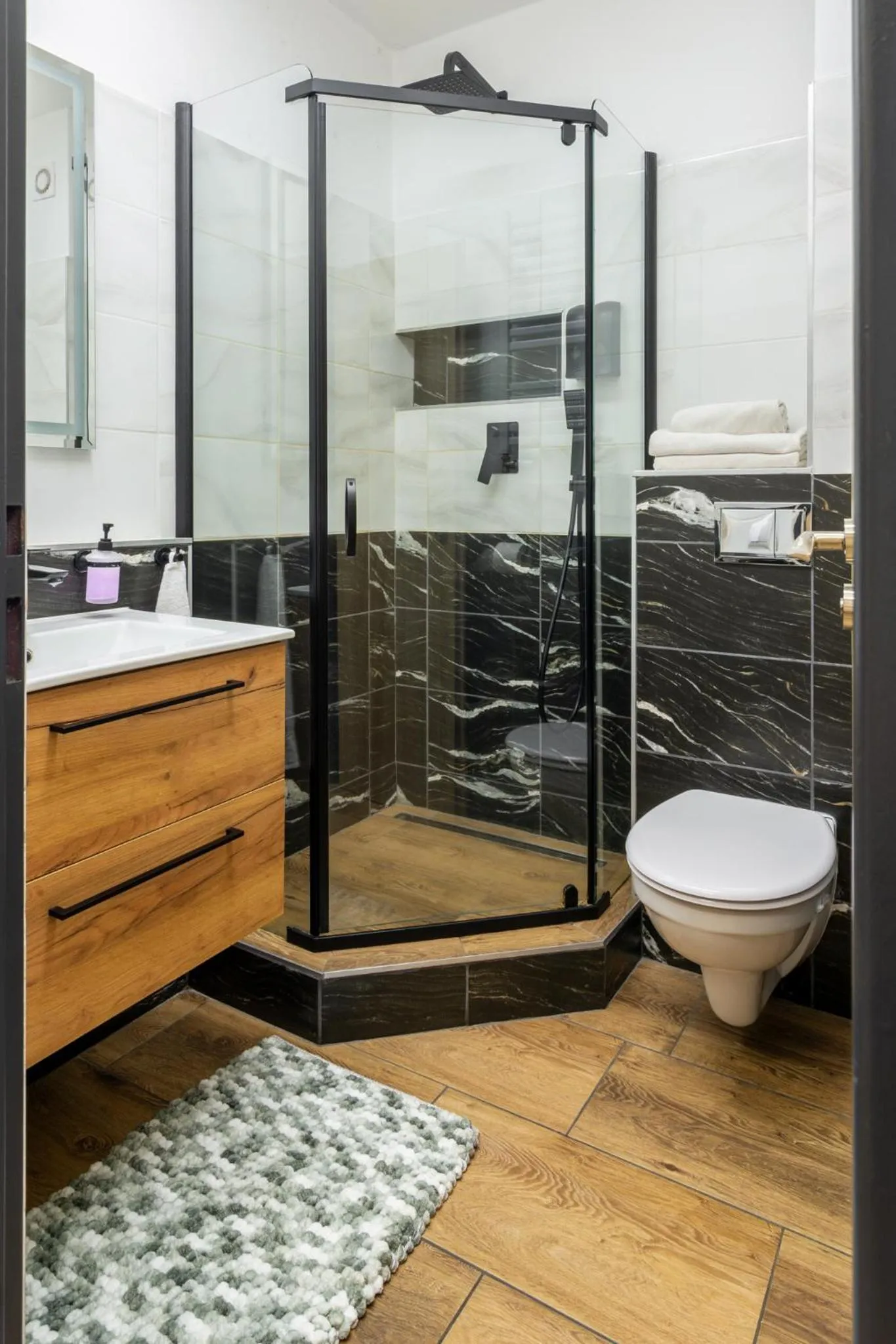 Shower in Hotel U Kociana