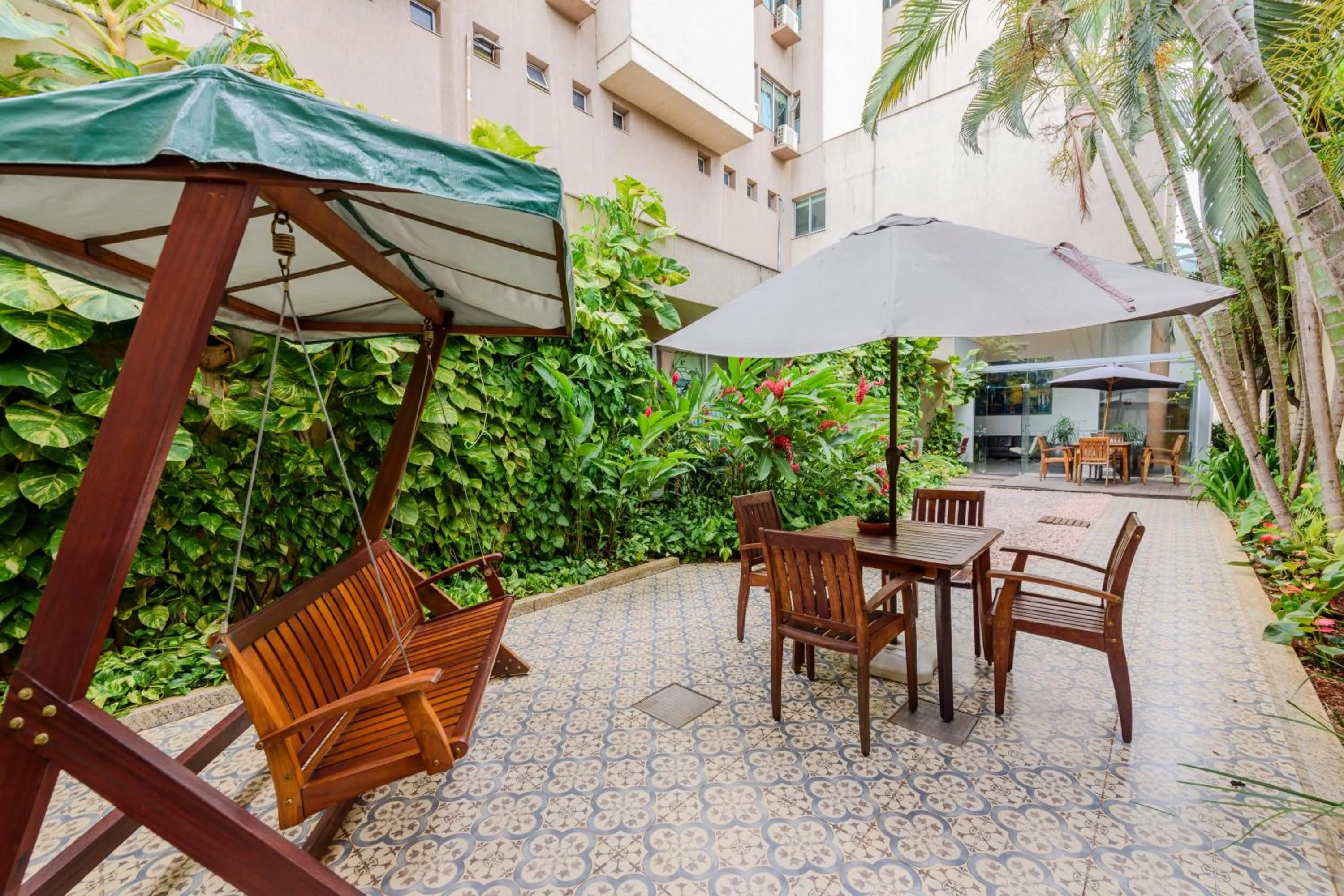 Garden in Hotel Maione