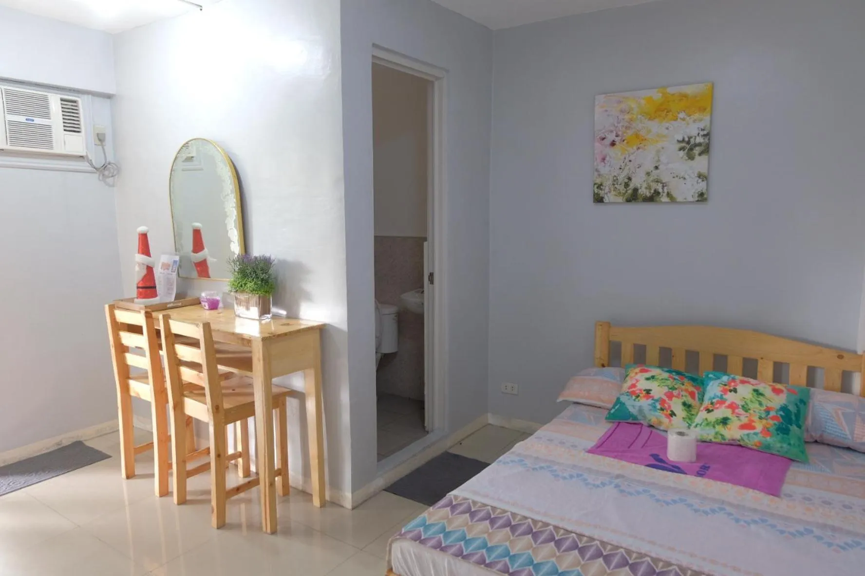 Bed in V Resort Dasma