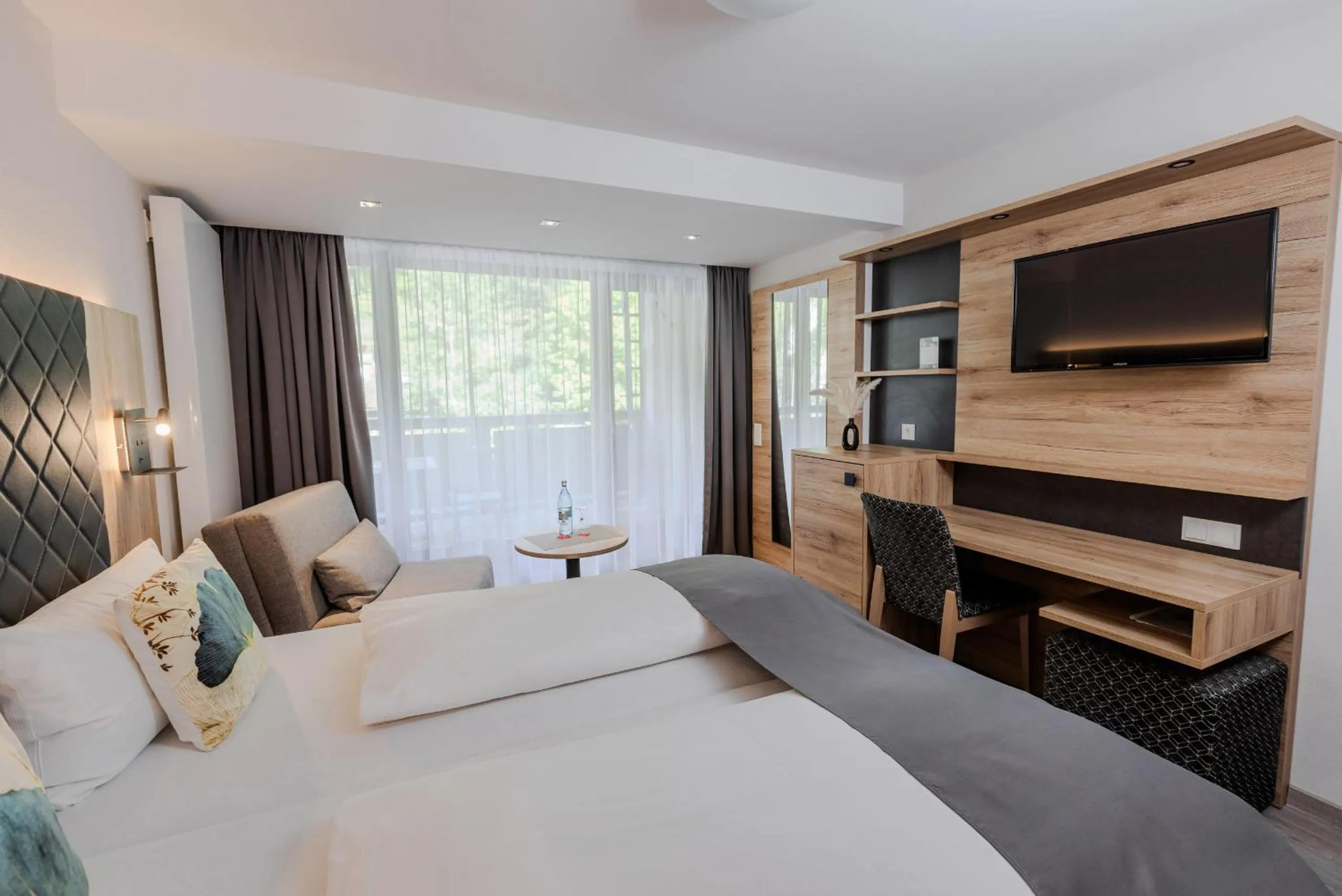 Bed in Landgasthof zur Linde