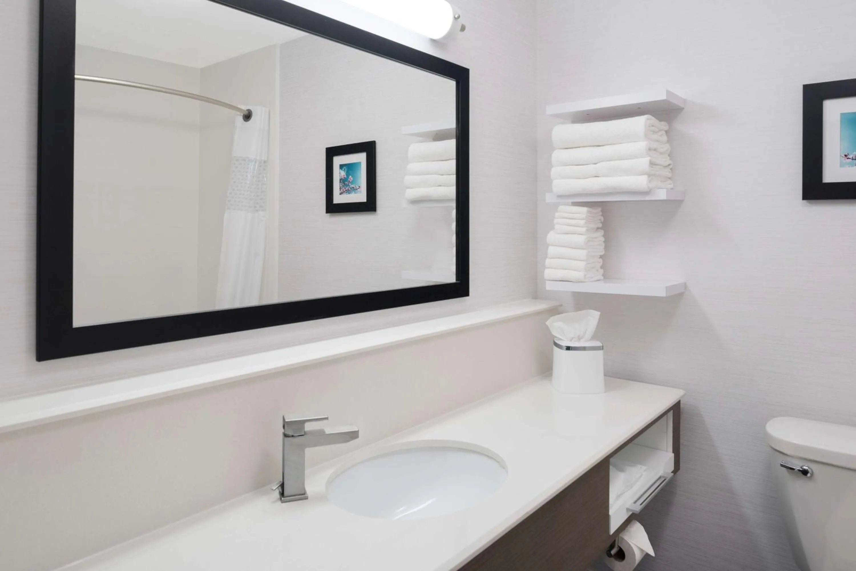 Bathroom in Hampton Inn North Sioux City