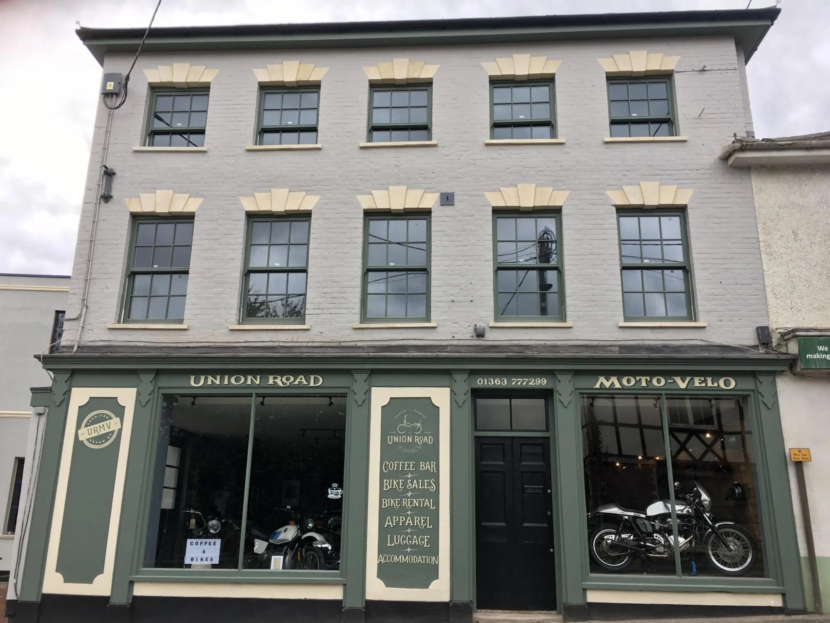 Property building in Union Road Moto Velo Accommodation