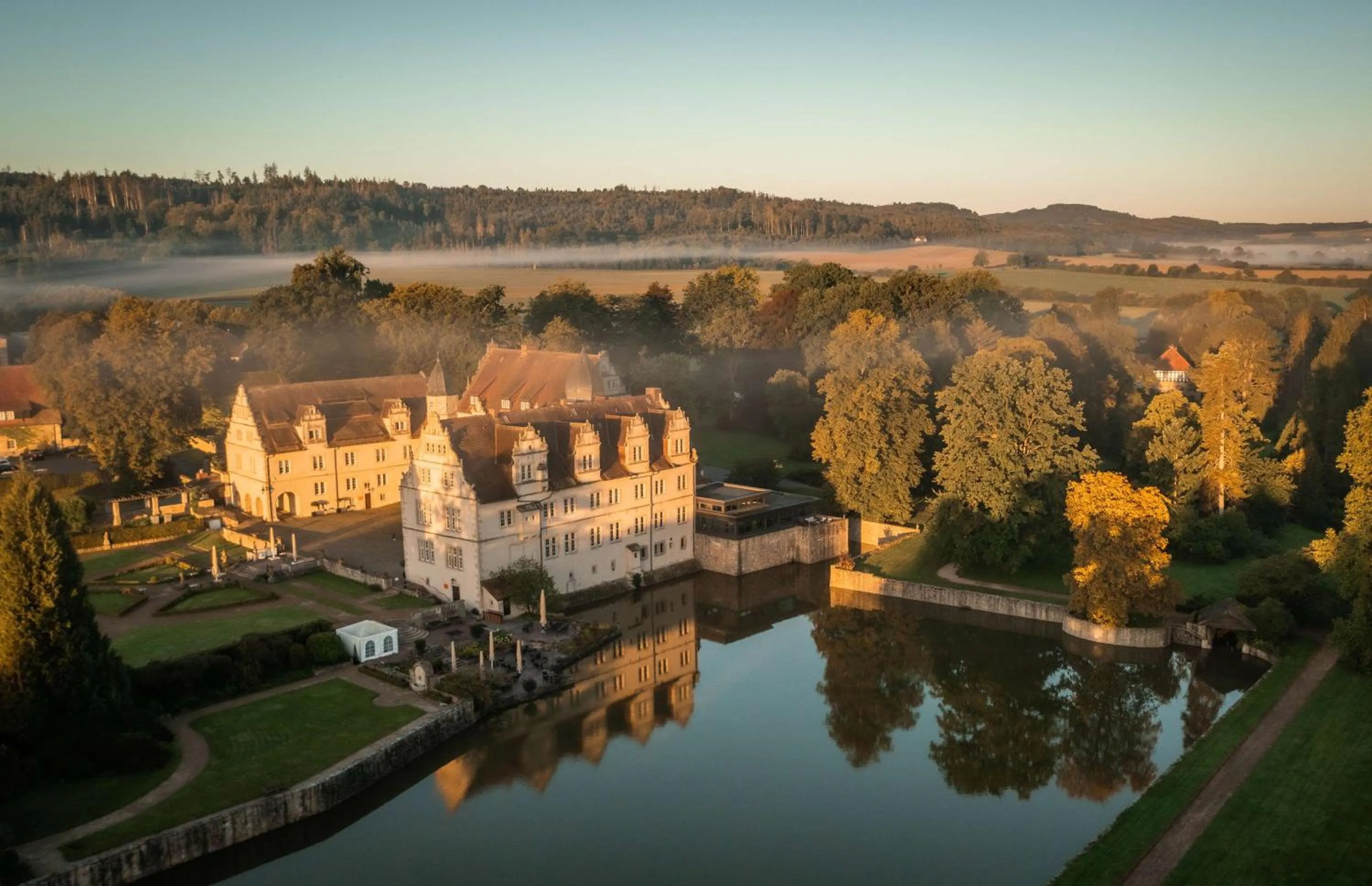 Property building in Schlosshotel Münchhausen