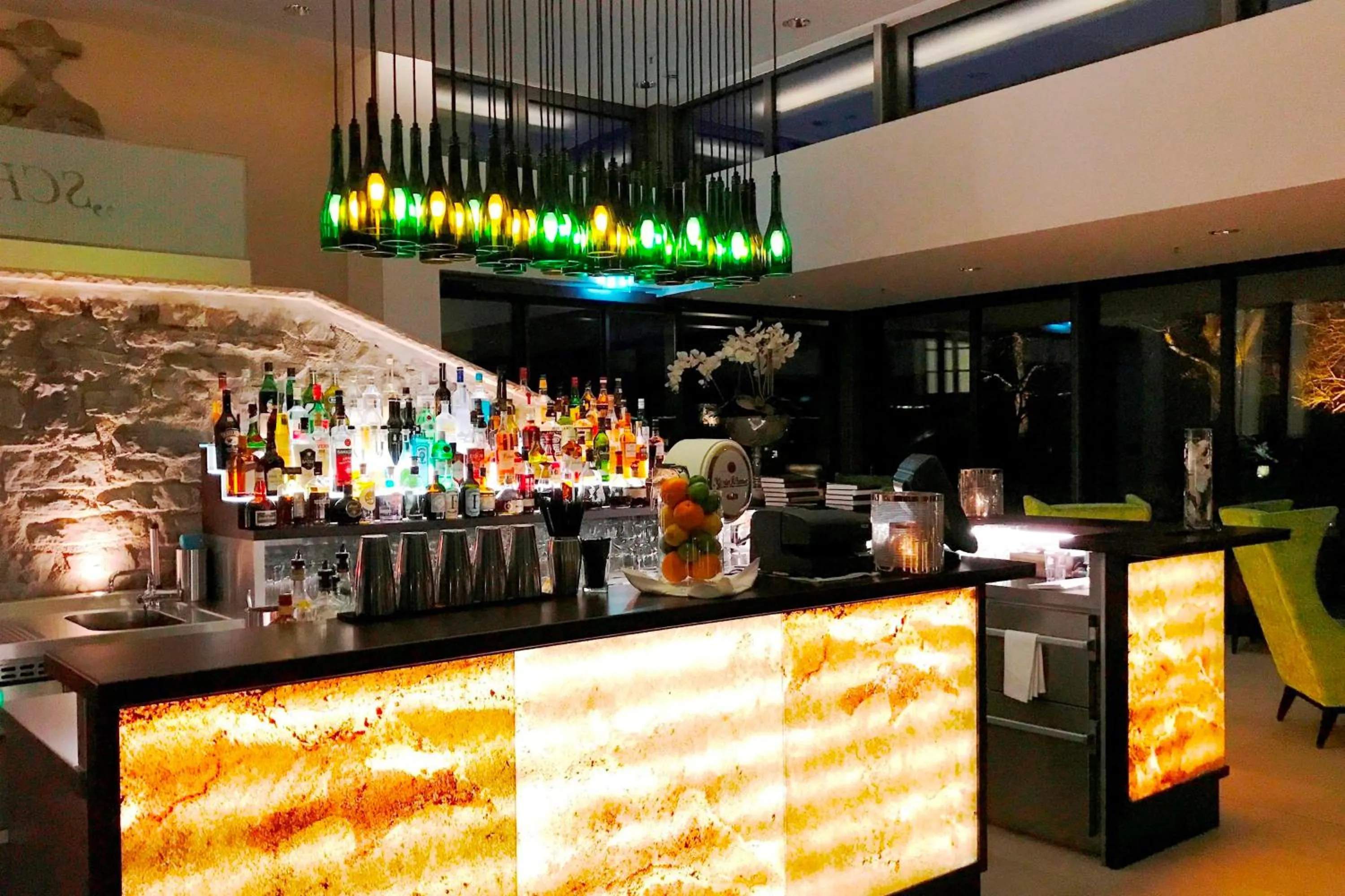 Lounge or bar in Schlosshotel Münchhausen