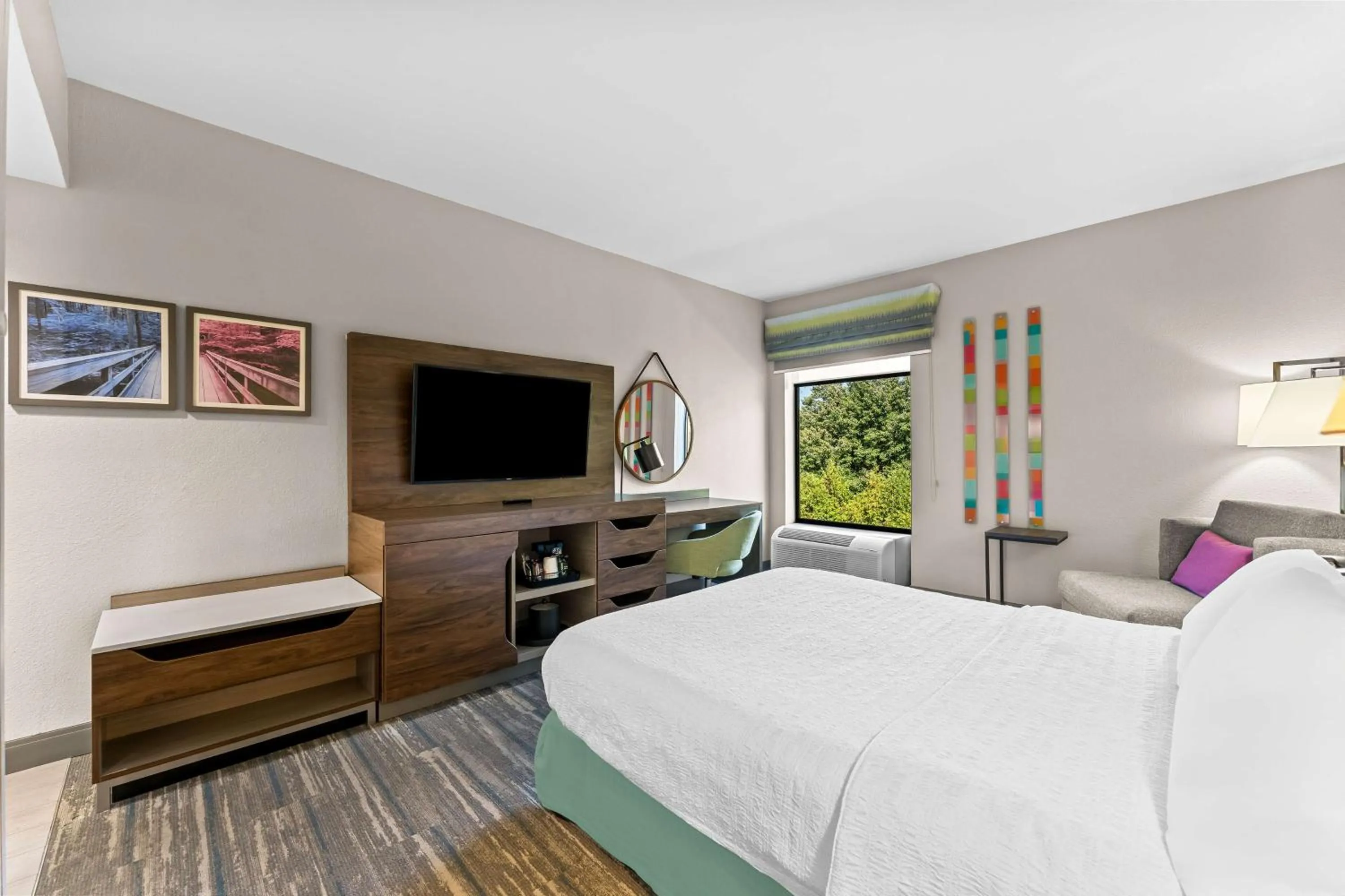 Bed in Hampton Inn Stroudsburg Poconos