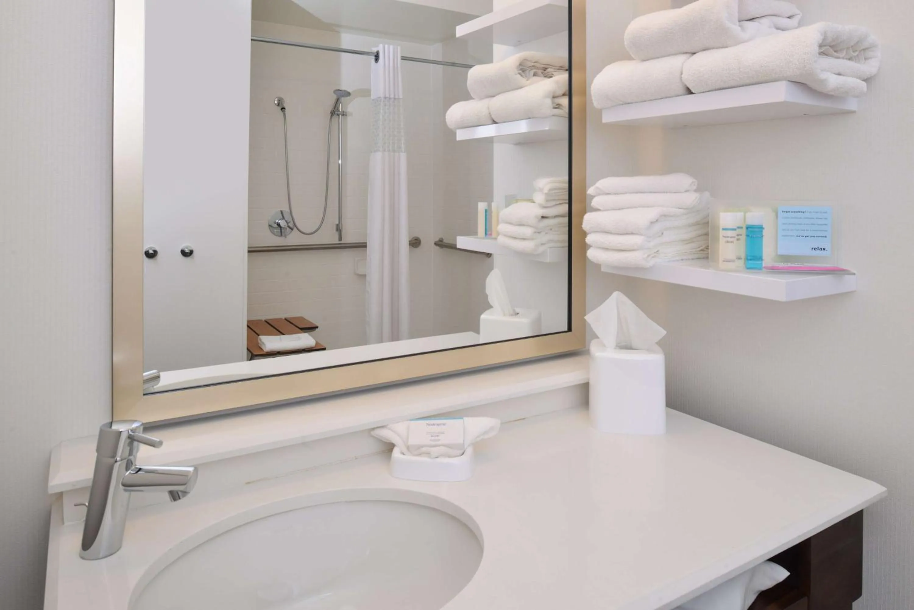 Bathroom in Hampton Inn Carbondale