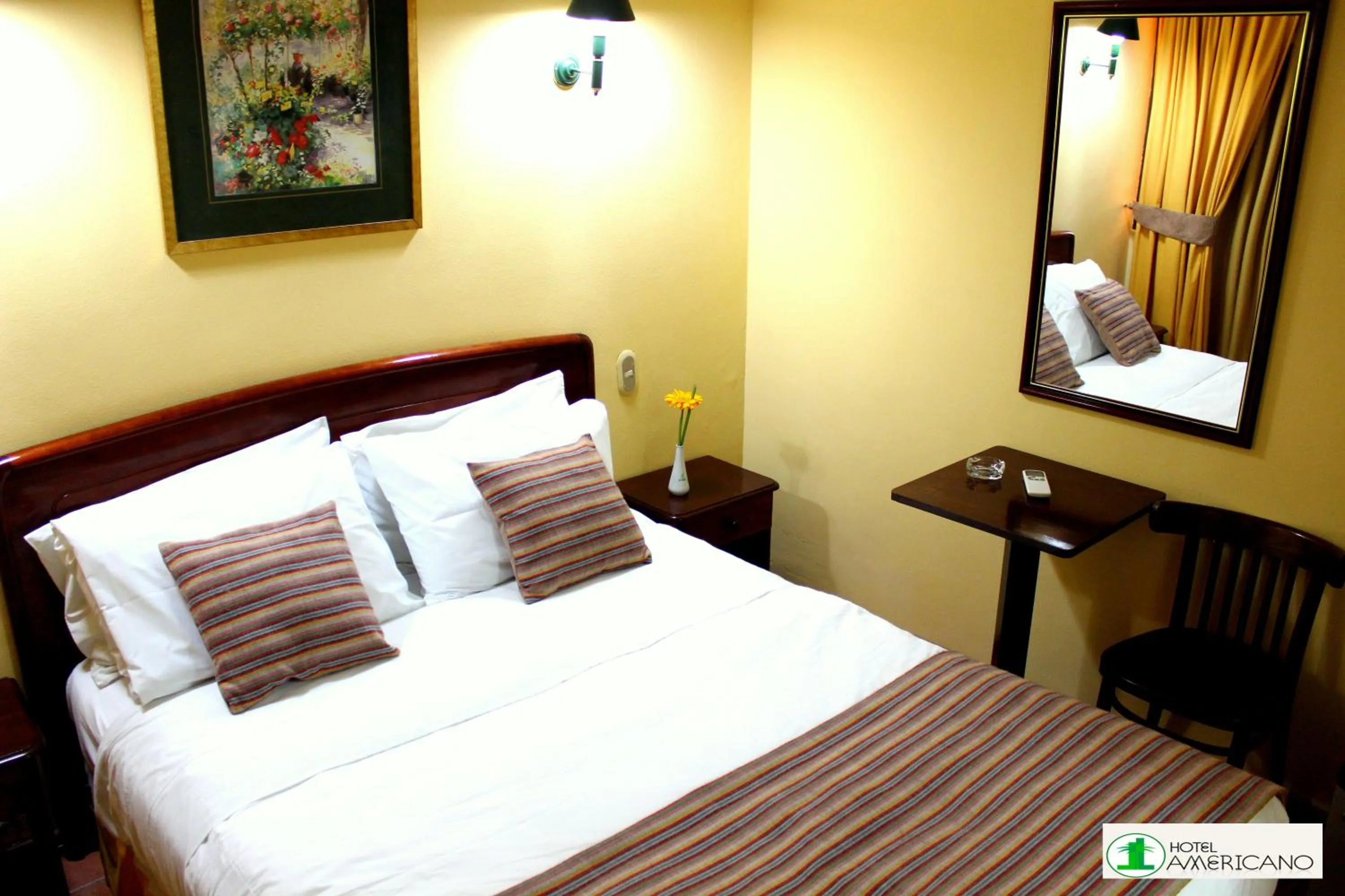 Bed in Hotel Americano