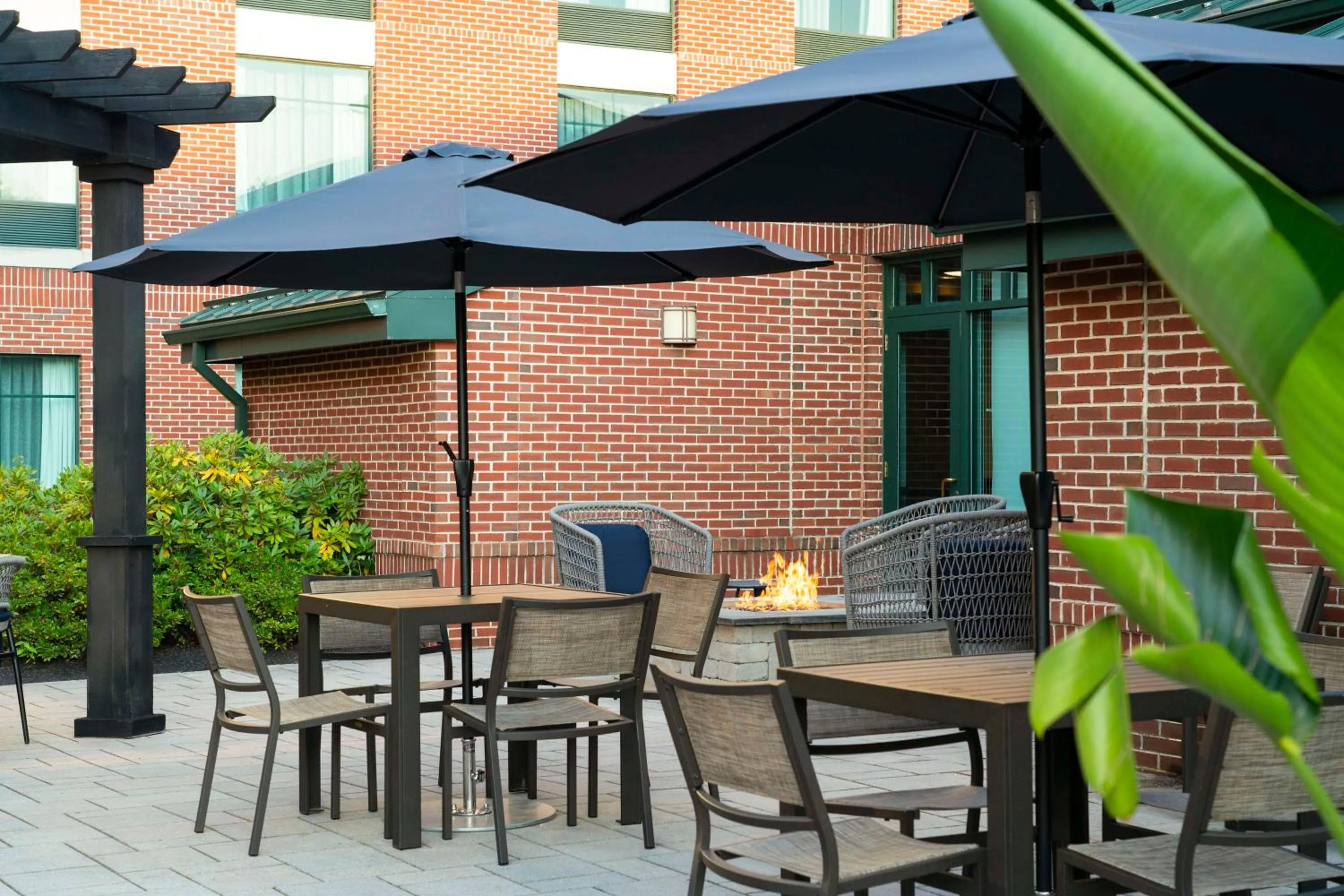 Patio in Homewood Suites by Hilton Hartford South-Glastonbury