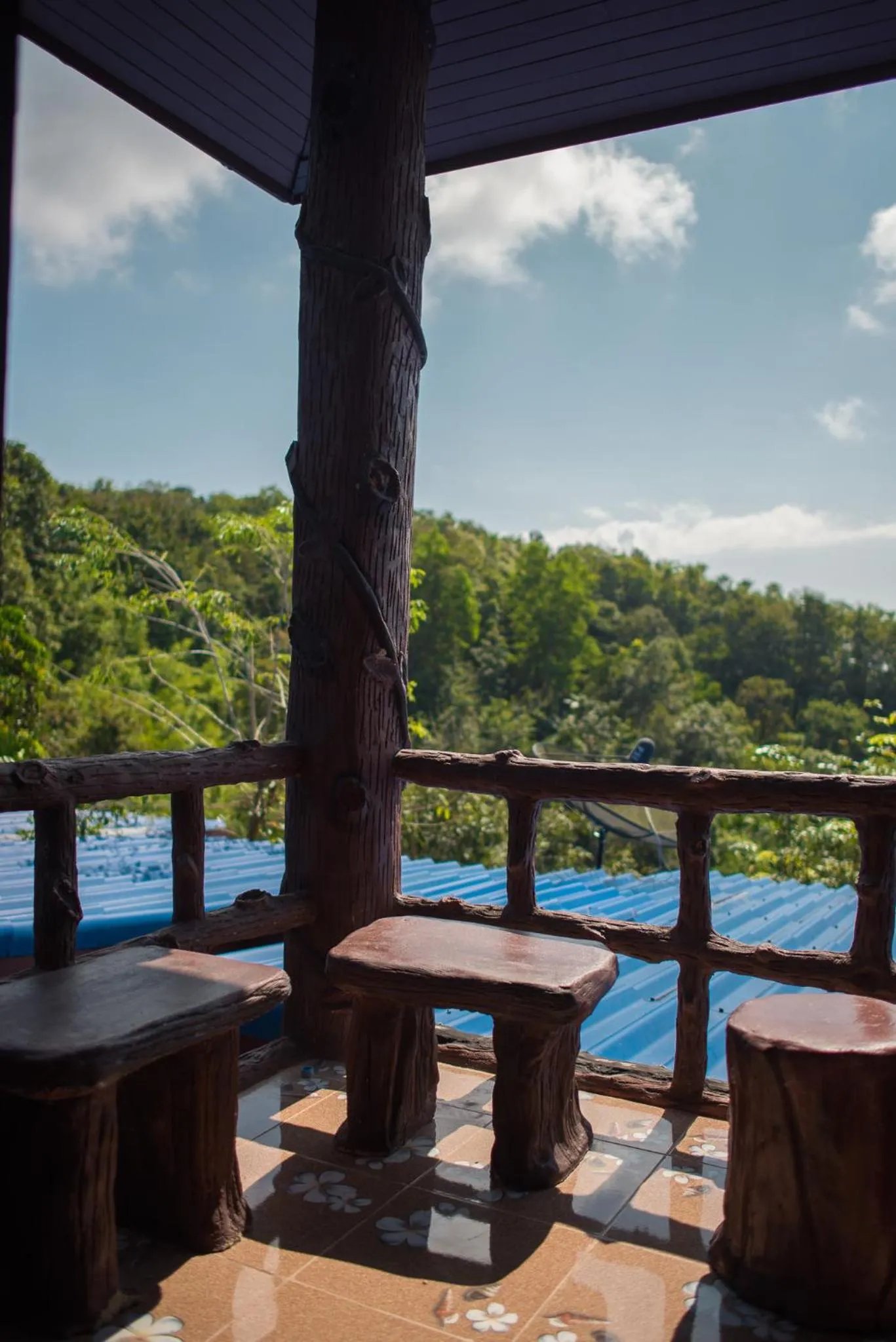 Balcony/Terrace in Mountain View House