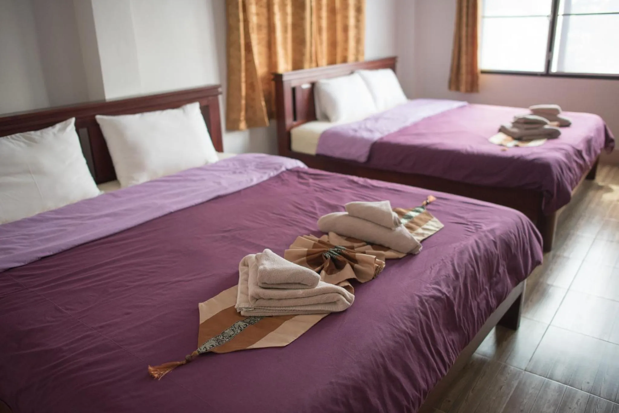 Bed in Mountain View House