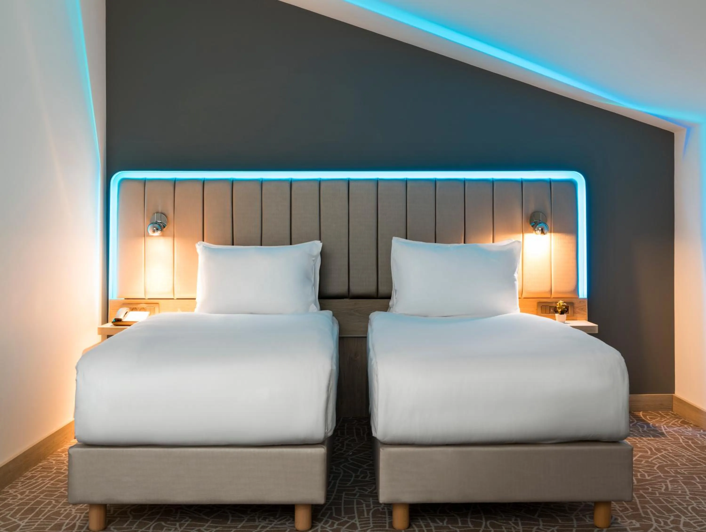 Bed in Park Inn by Radisson Istanbul Airport Odayeri