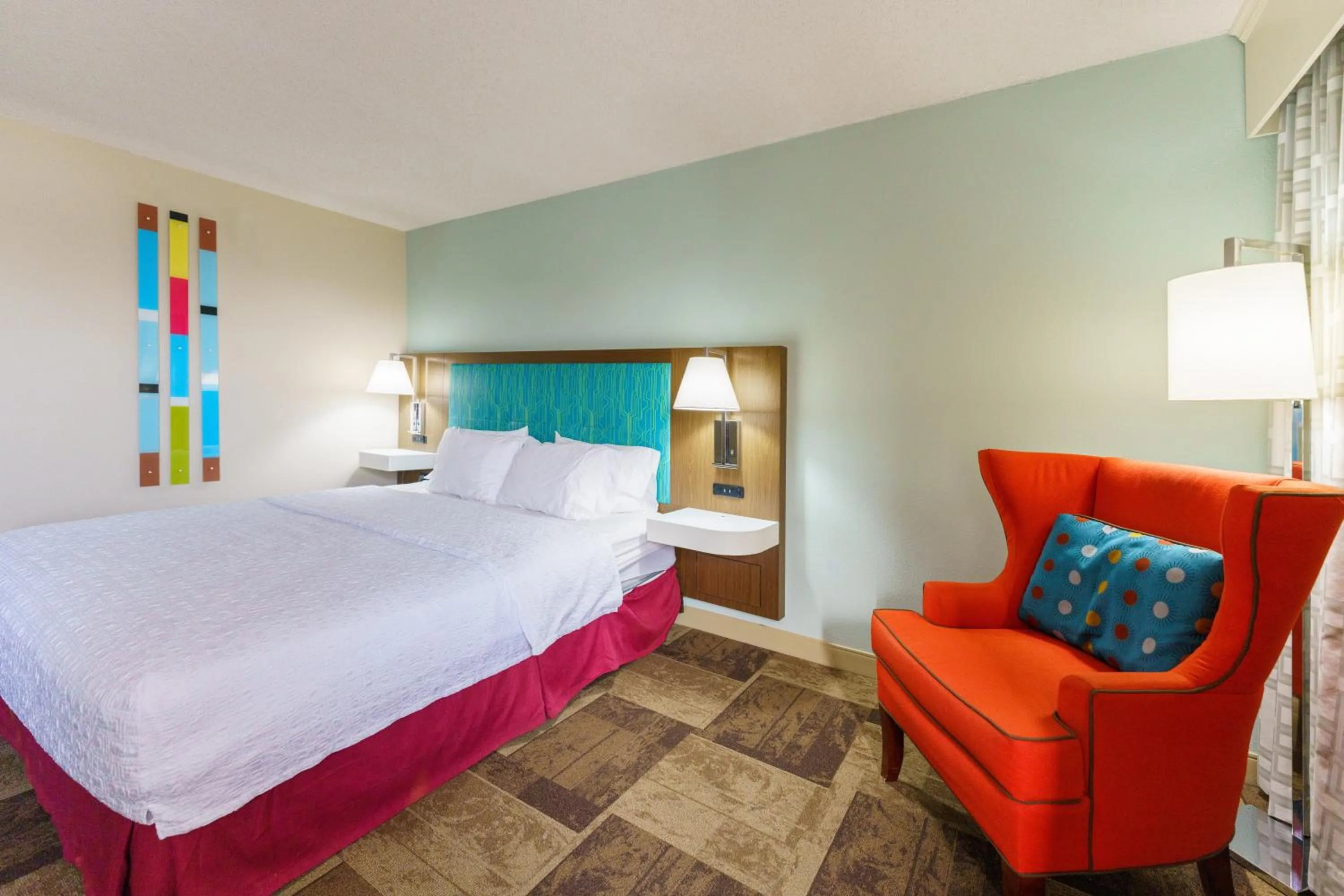 Bed in Hampton Inn Hutchinson