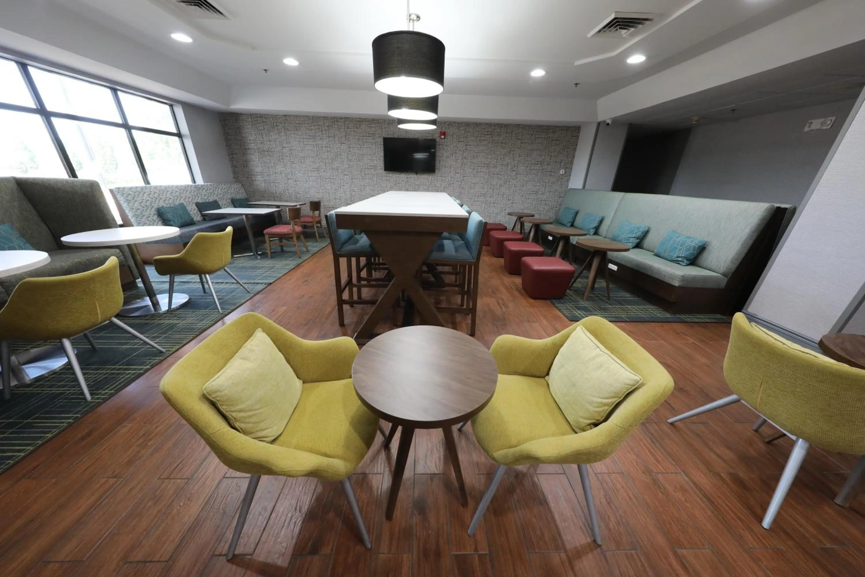 Lobby or reception in Hampton Inn Hutchinson