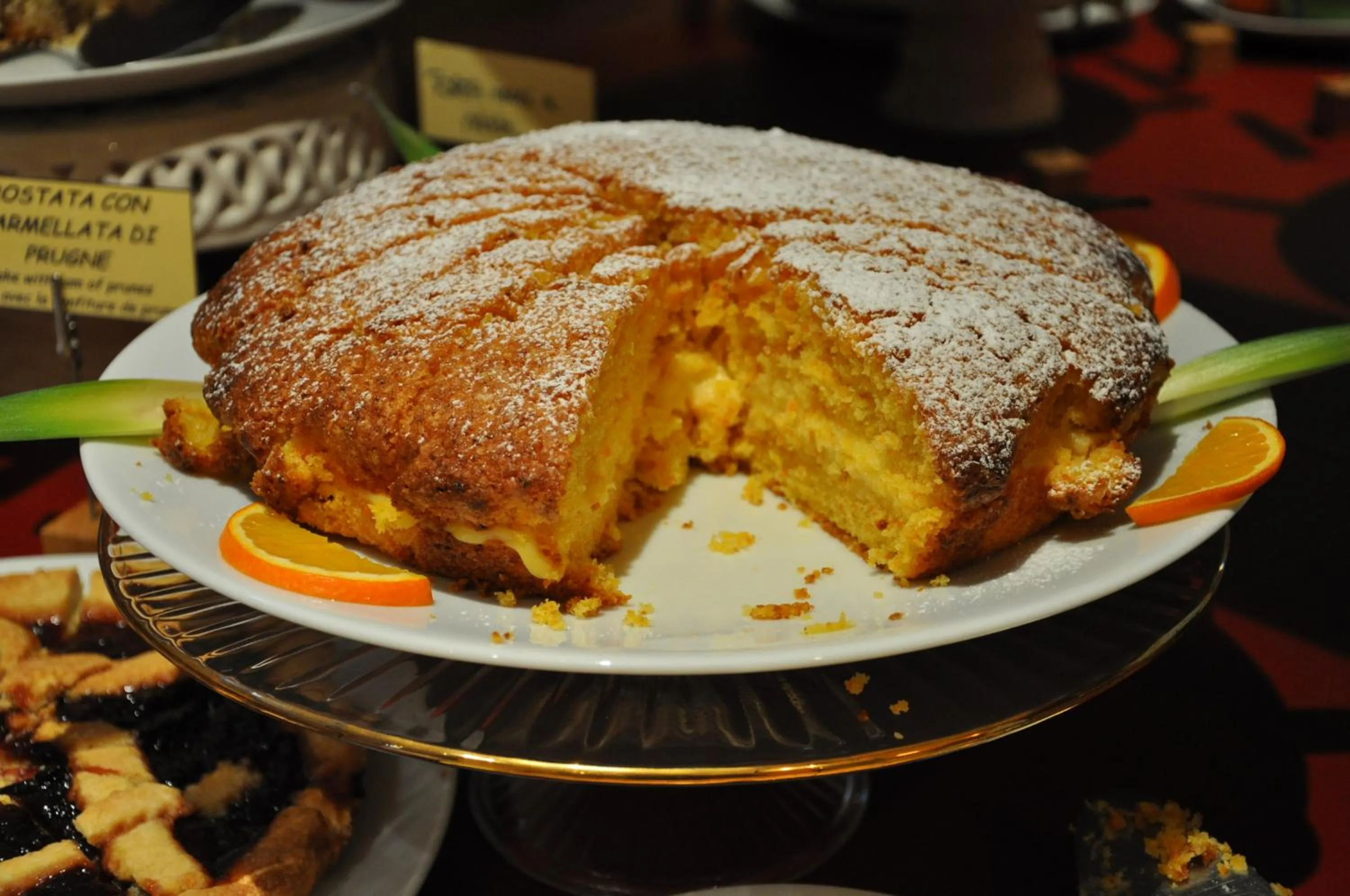 Buffet breakfast in Hotel Saint Pierre
