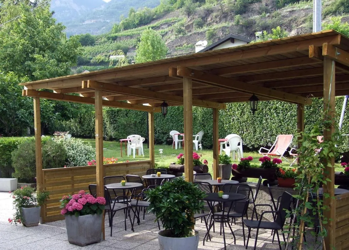 Garden in Hotel Saint Pierre
