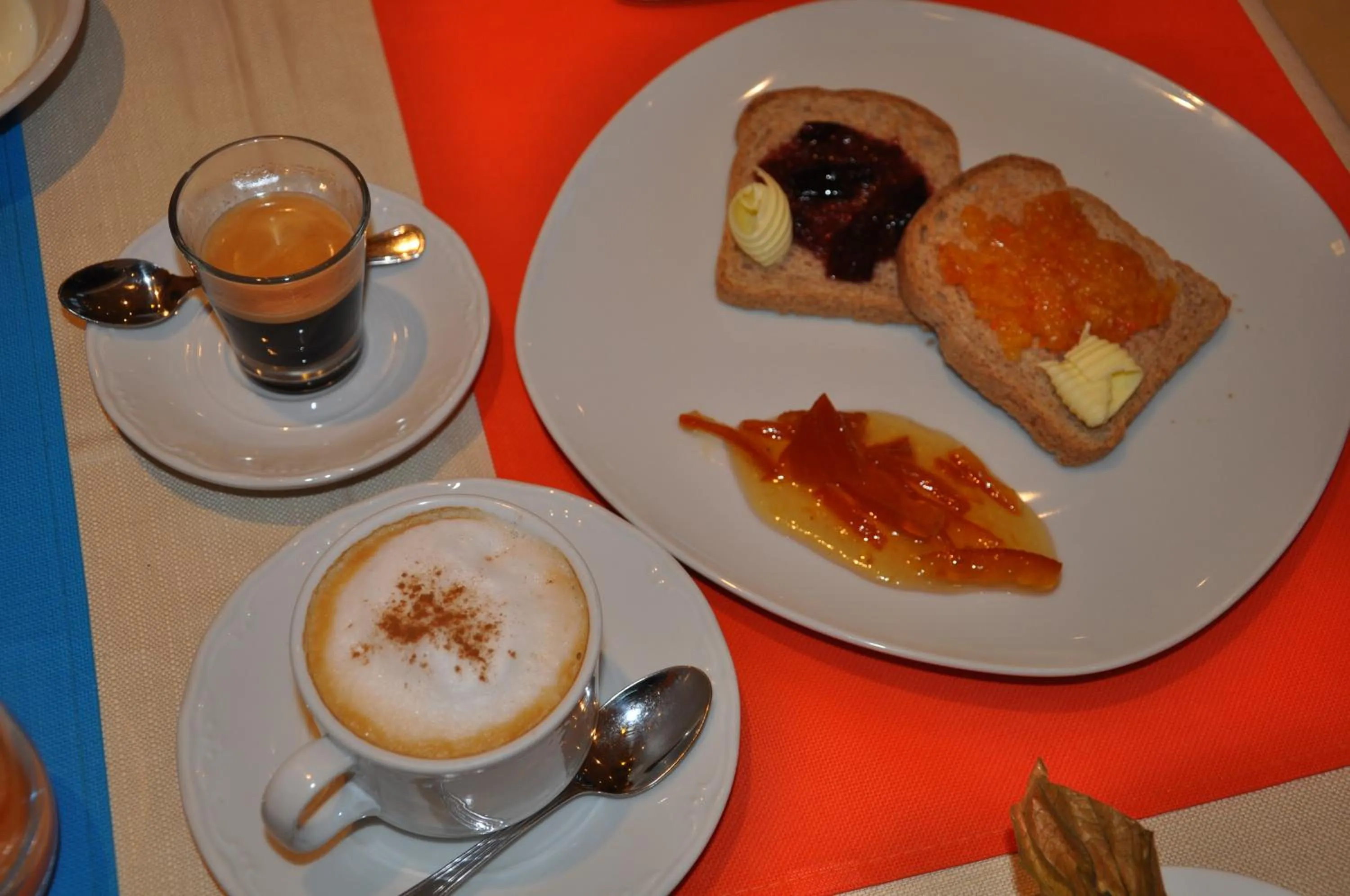 Buffet breakfast in Hotel Saint Pierre