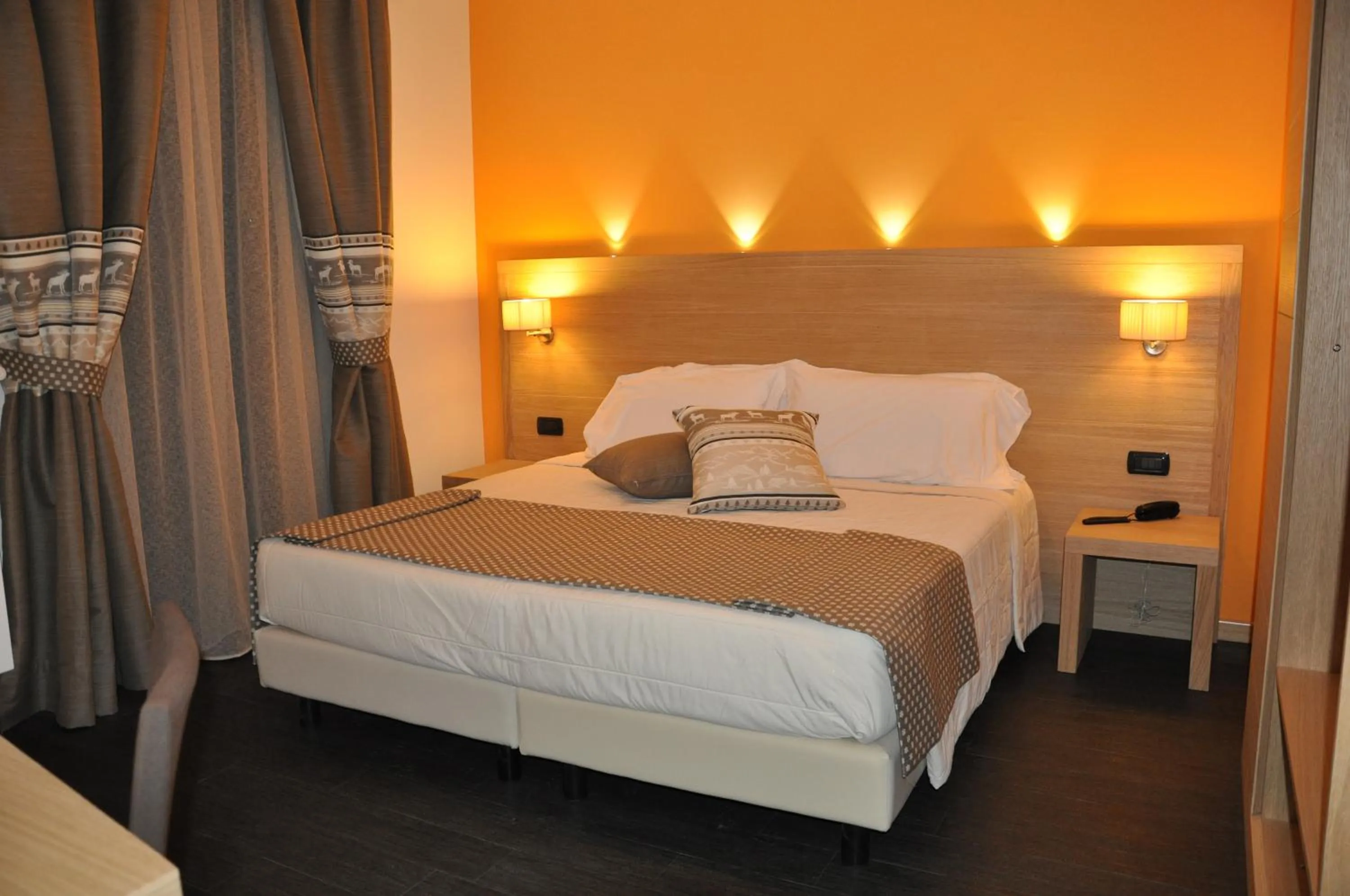 Bed in Hotel Saint Pierre