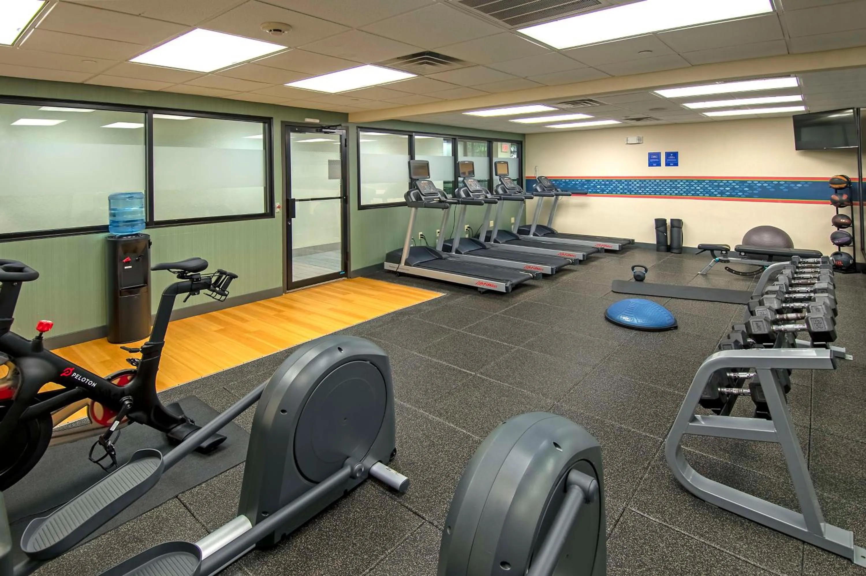 Fitness centre/facilities in Hampton Inn & Suites Fairfield