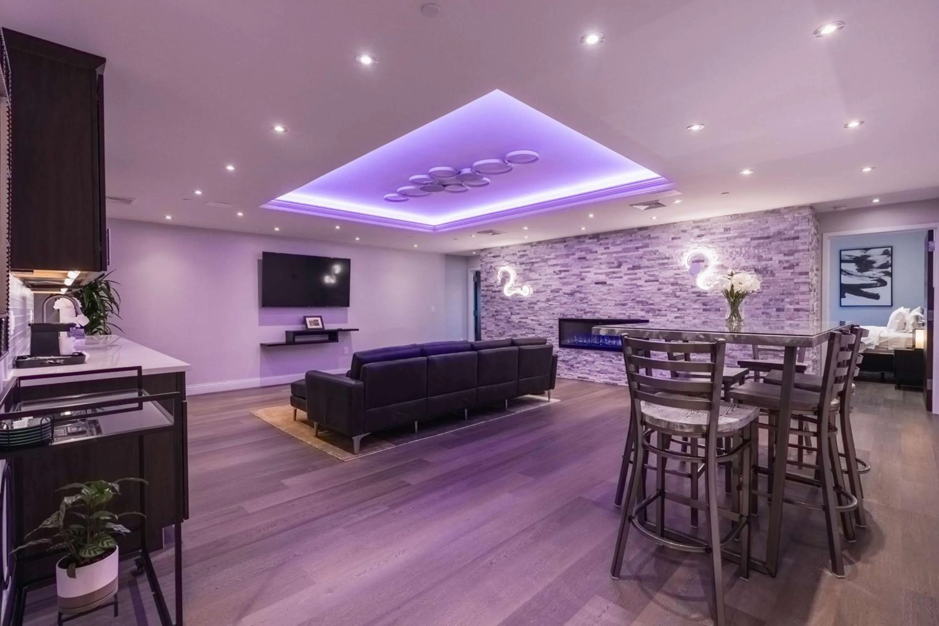 Bed in Hampton Inn & Suites Fairfield