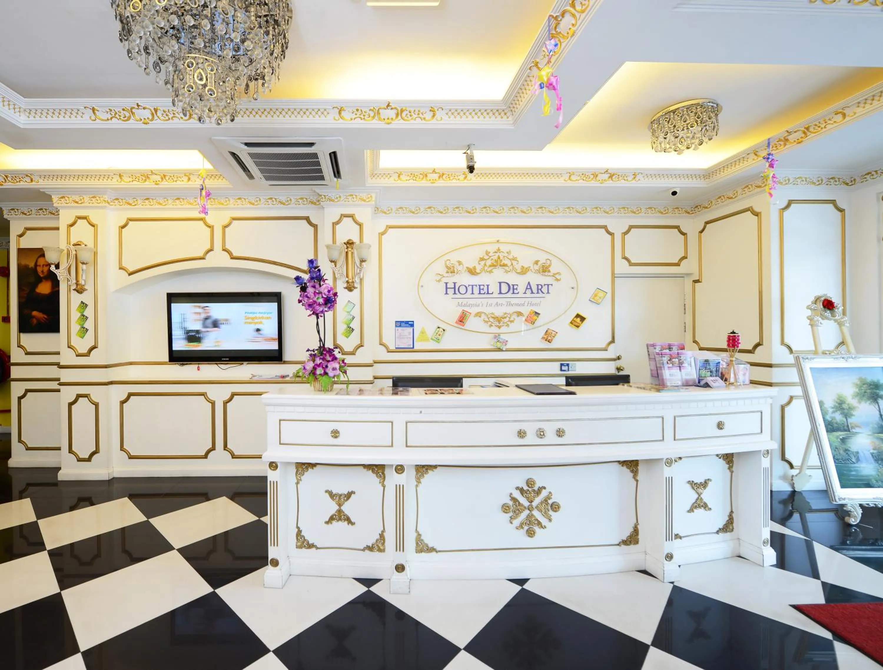 Lobby or reception in Hotel de Art @ Section 7 Shah Alam