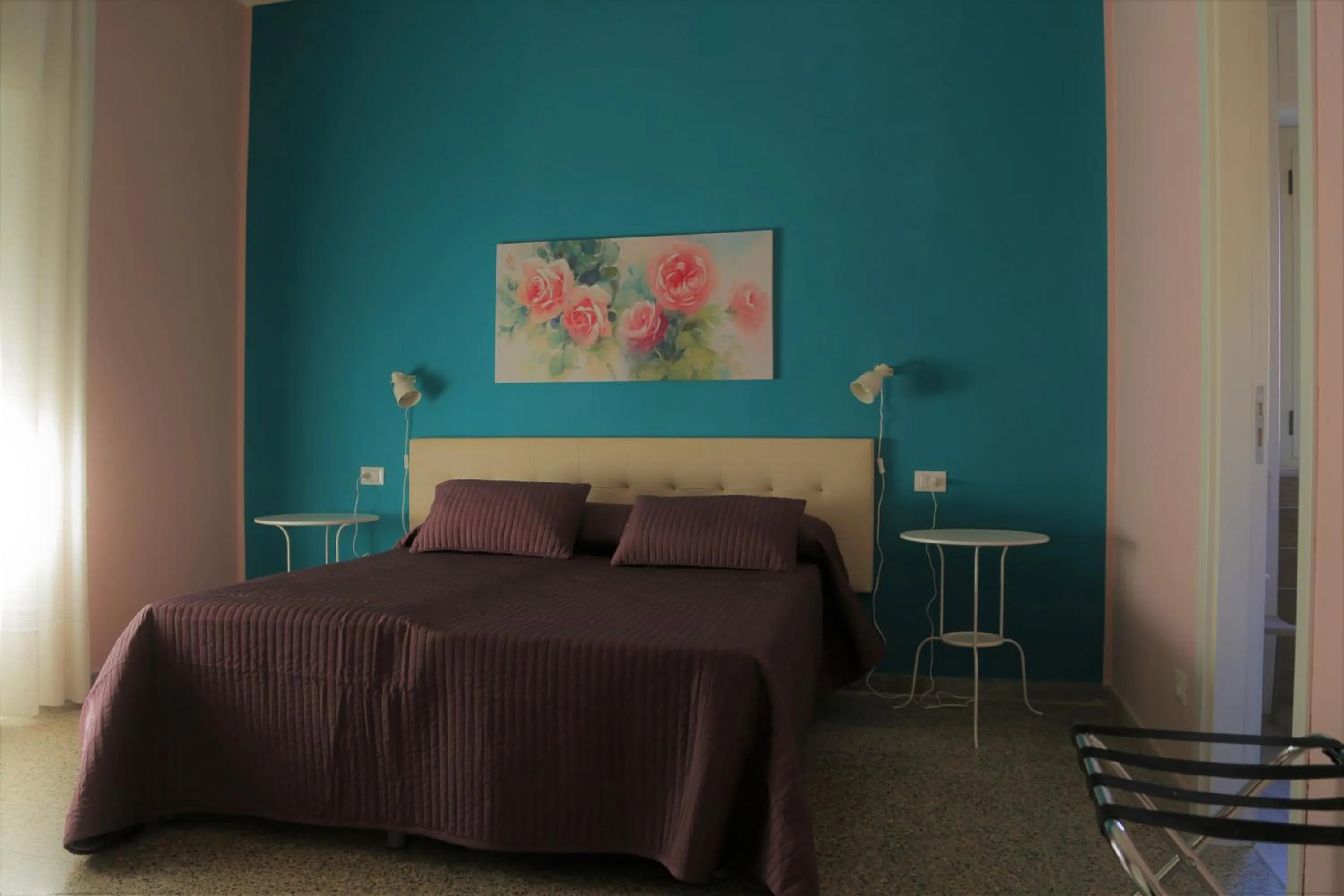 Bathroom, Bed in B&B Rosa