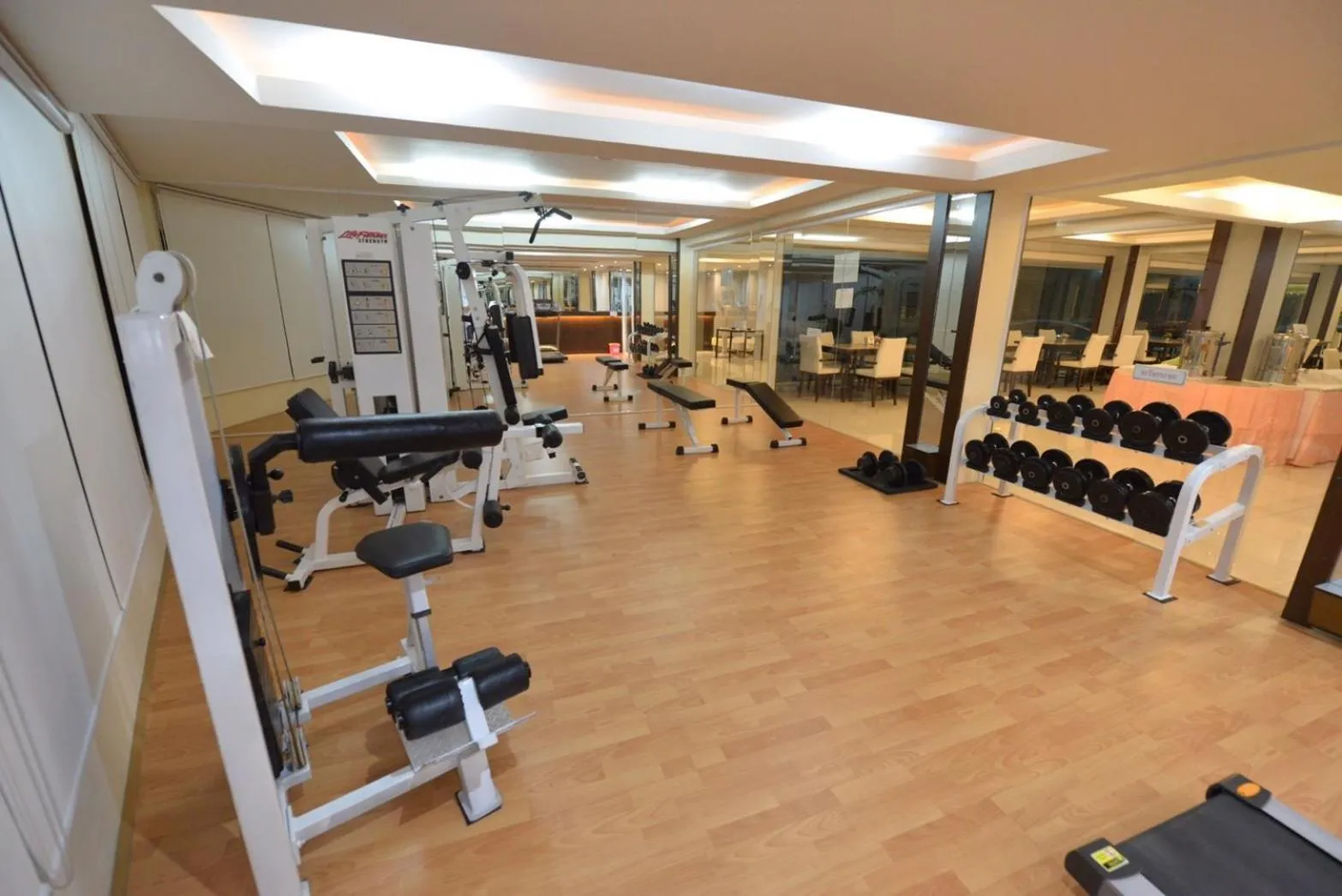 Fitness centre/facilities in The Space Hotel Chiang Rai