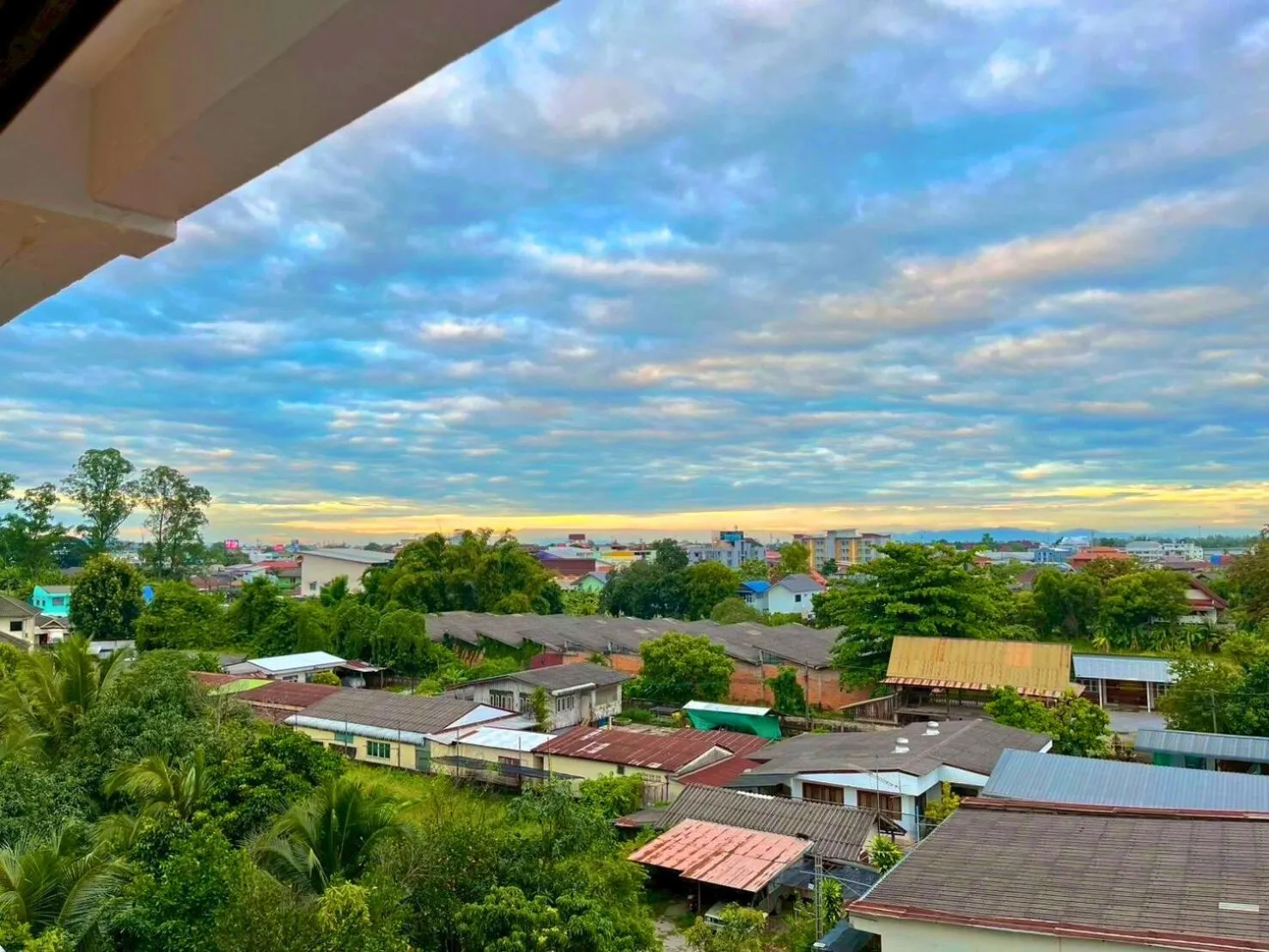 City view in The Space Hotel Chiang Rai