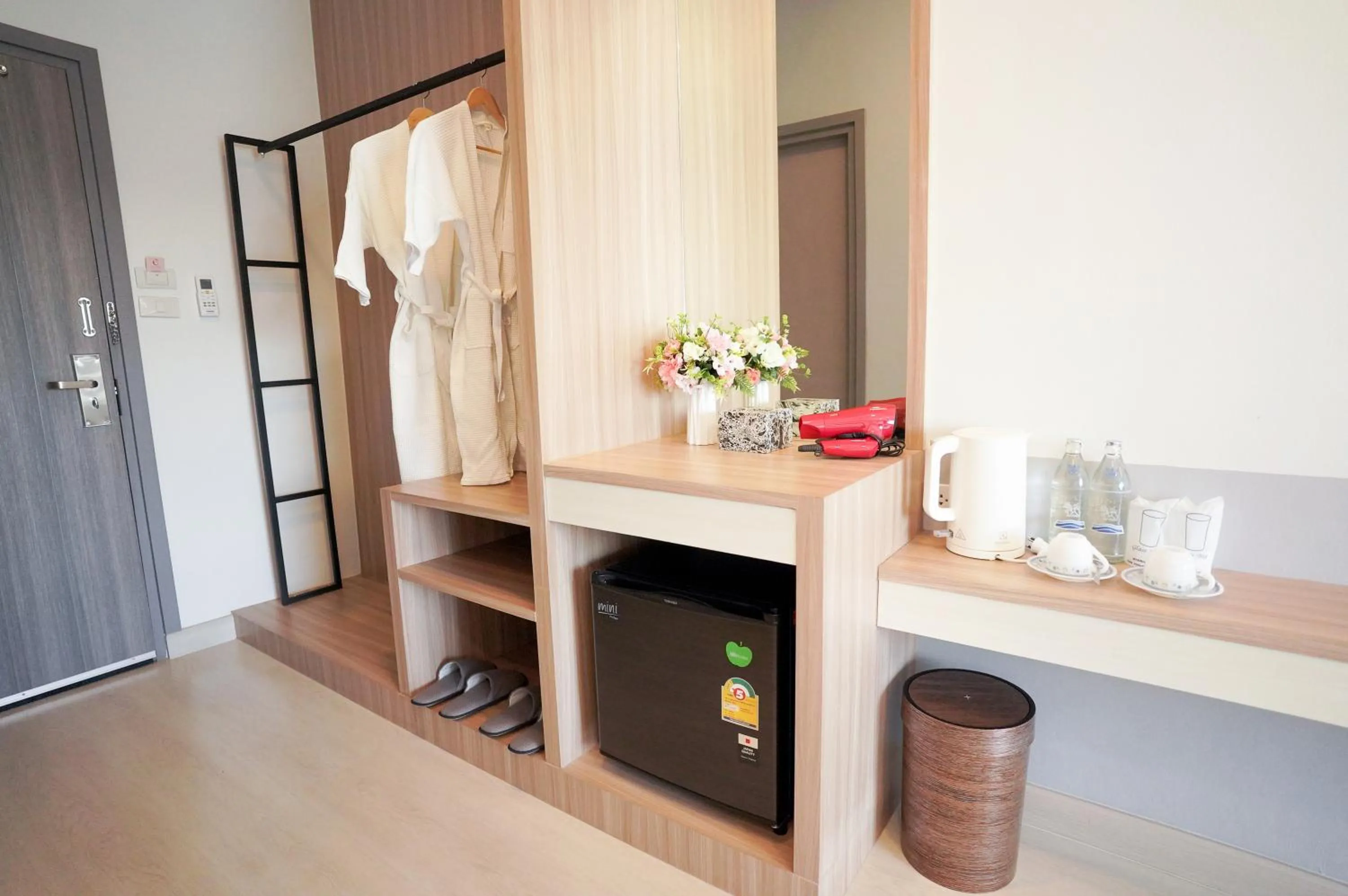 Bedroom in The Space Hotel Chiang Rai