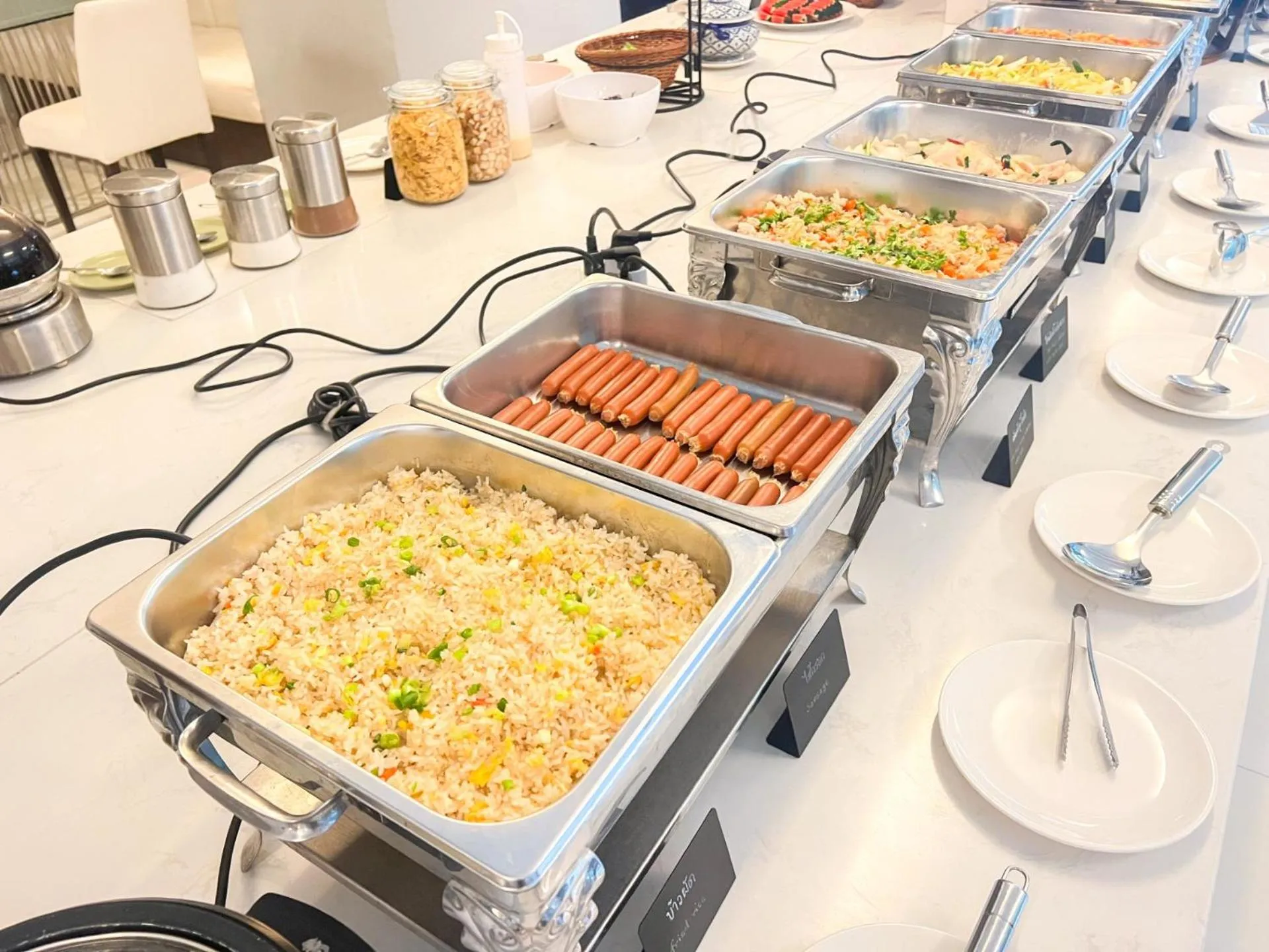 Breakfast in The Space Hotel Chiang Rai