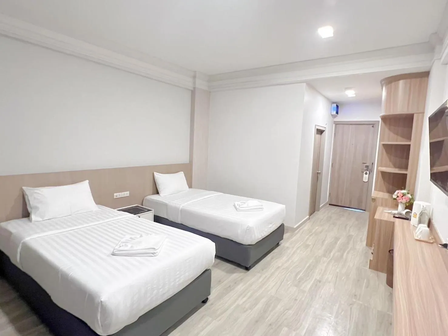 Bedroom, Bed in The Space Hotel Chiang Rai