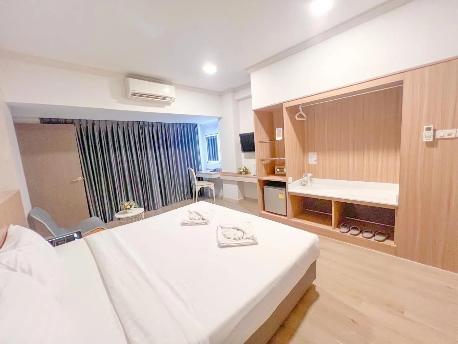 Bedroom, Bed in The Space Hotel Chiang Rai