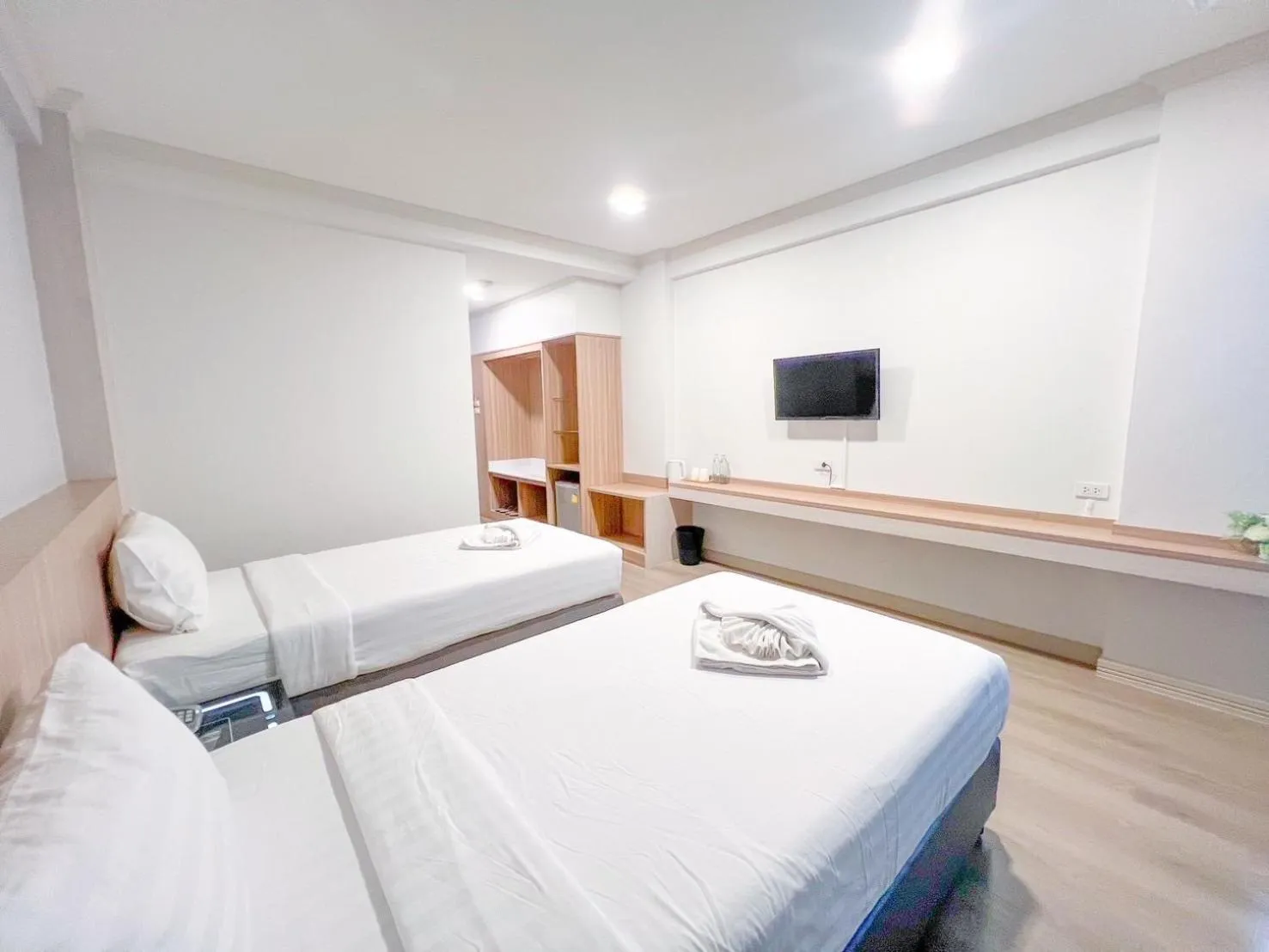 Bedroom, Bed in The Space Hotel Chiang Rai