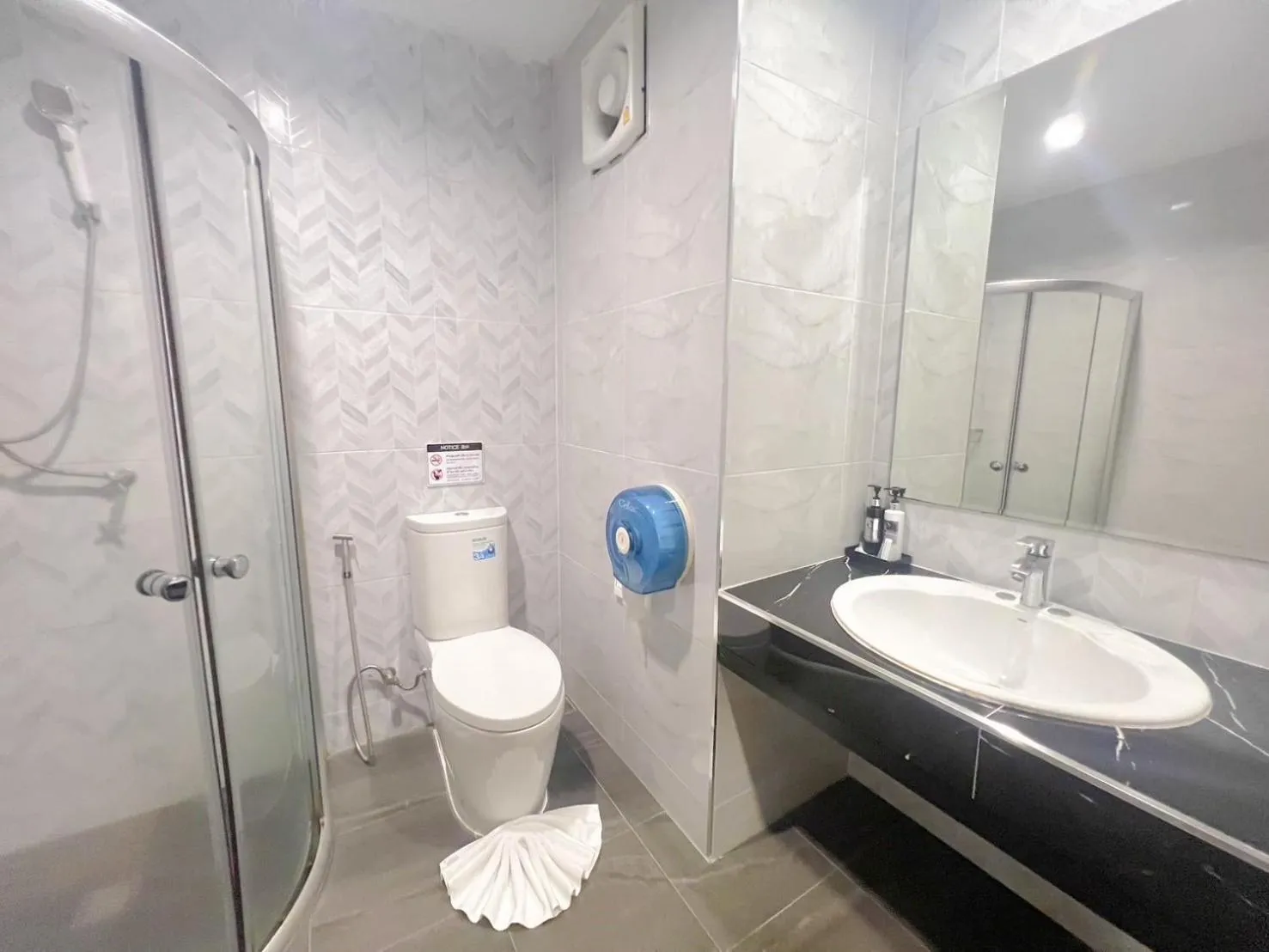 Bathroom in The Space Hotel Chiang Rai