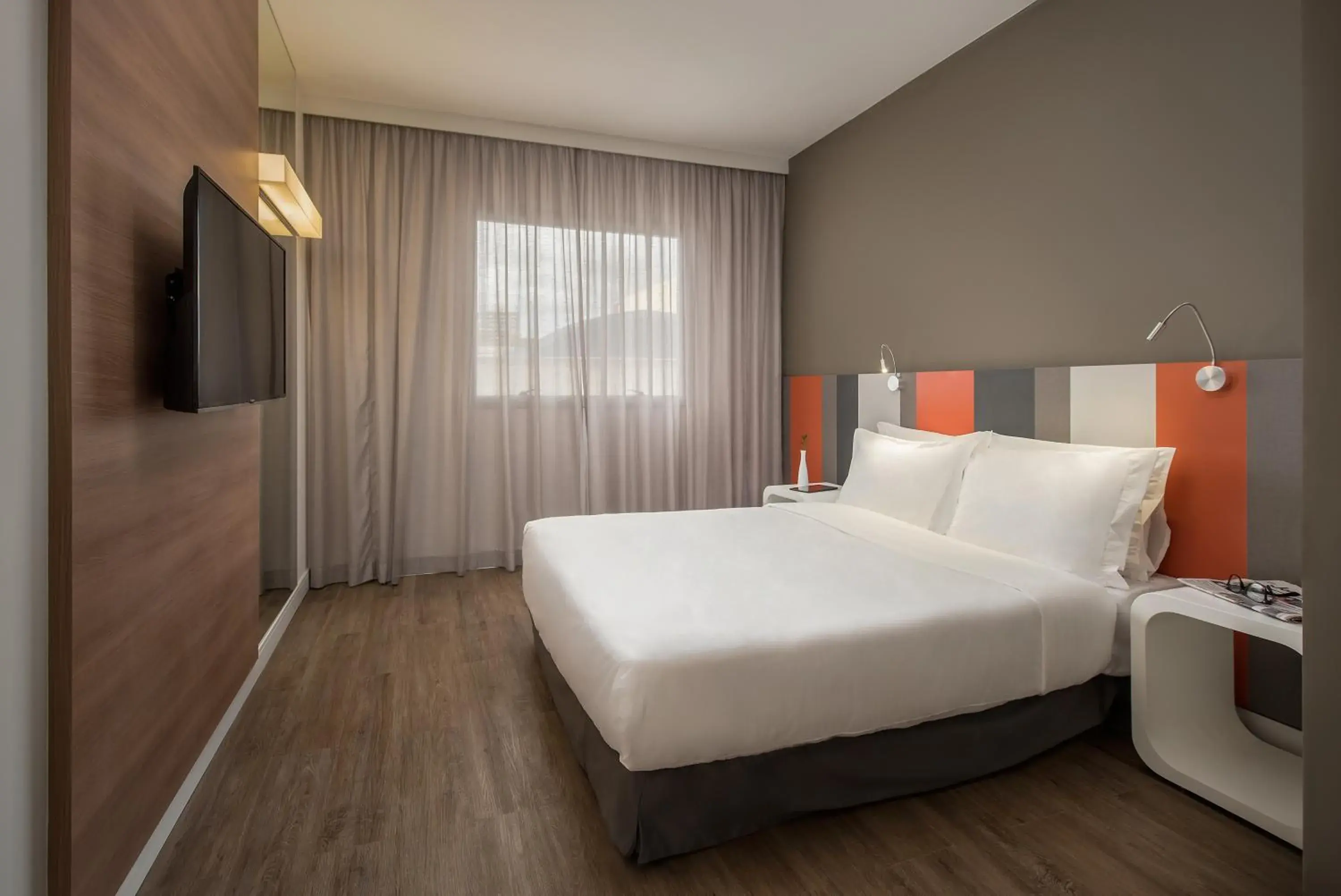 Standard PwD Disability Access - single occupancy - 1 Double Bed in Intercity Bauru Standard PwD Disability Access - single occupancy - 1 Double Bed in Intercity Bauru