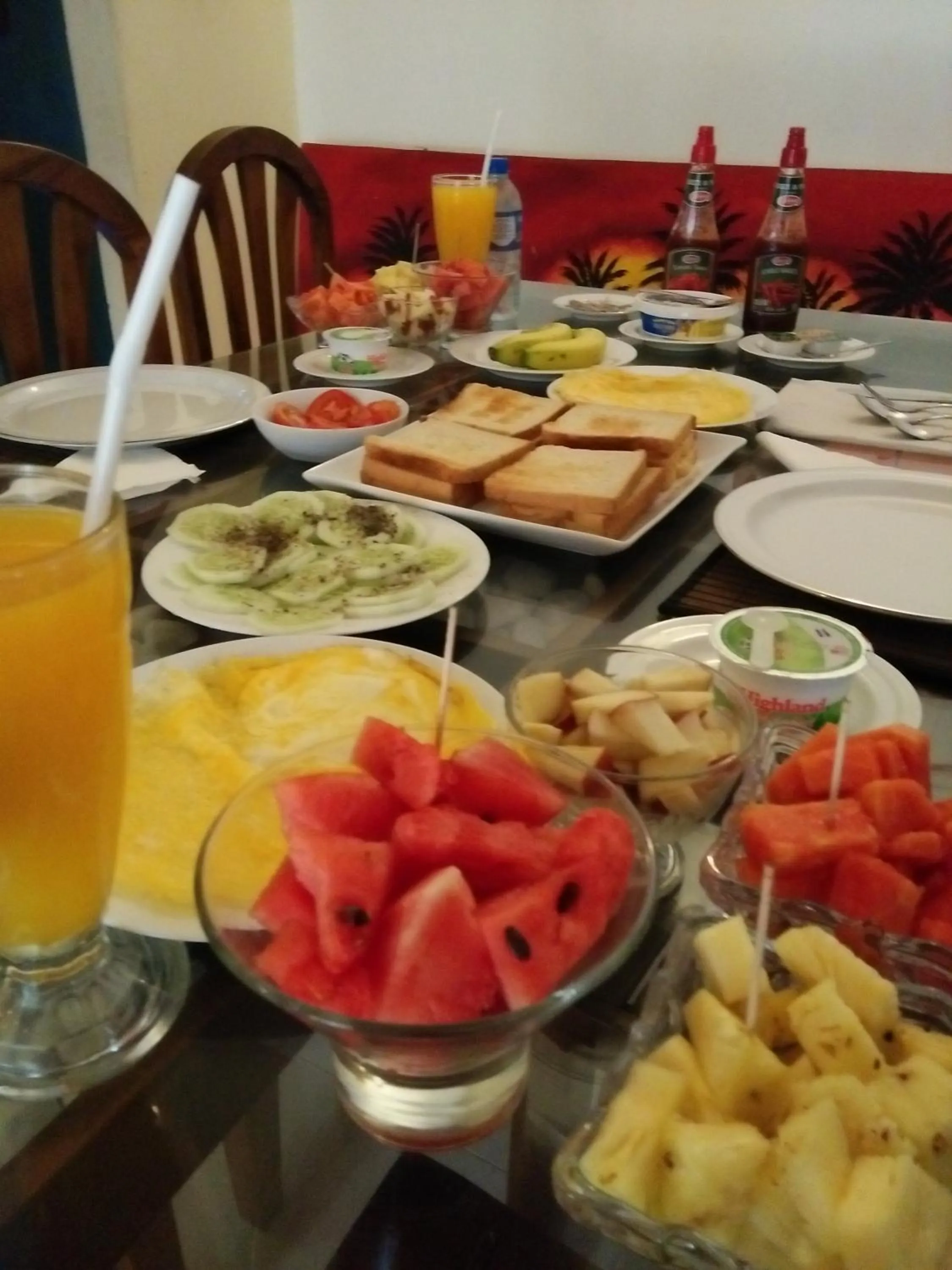 Food and drinks in Galle Camellia