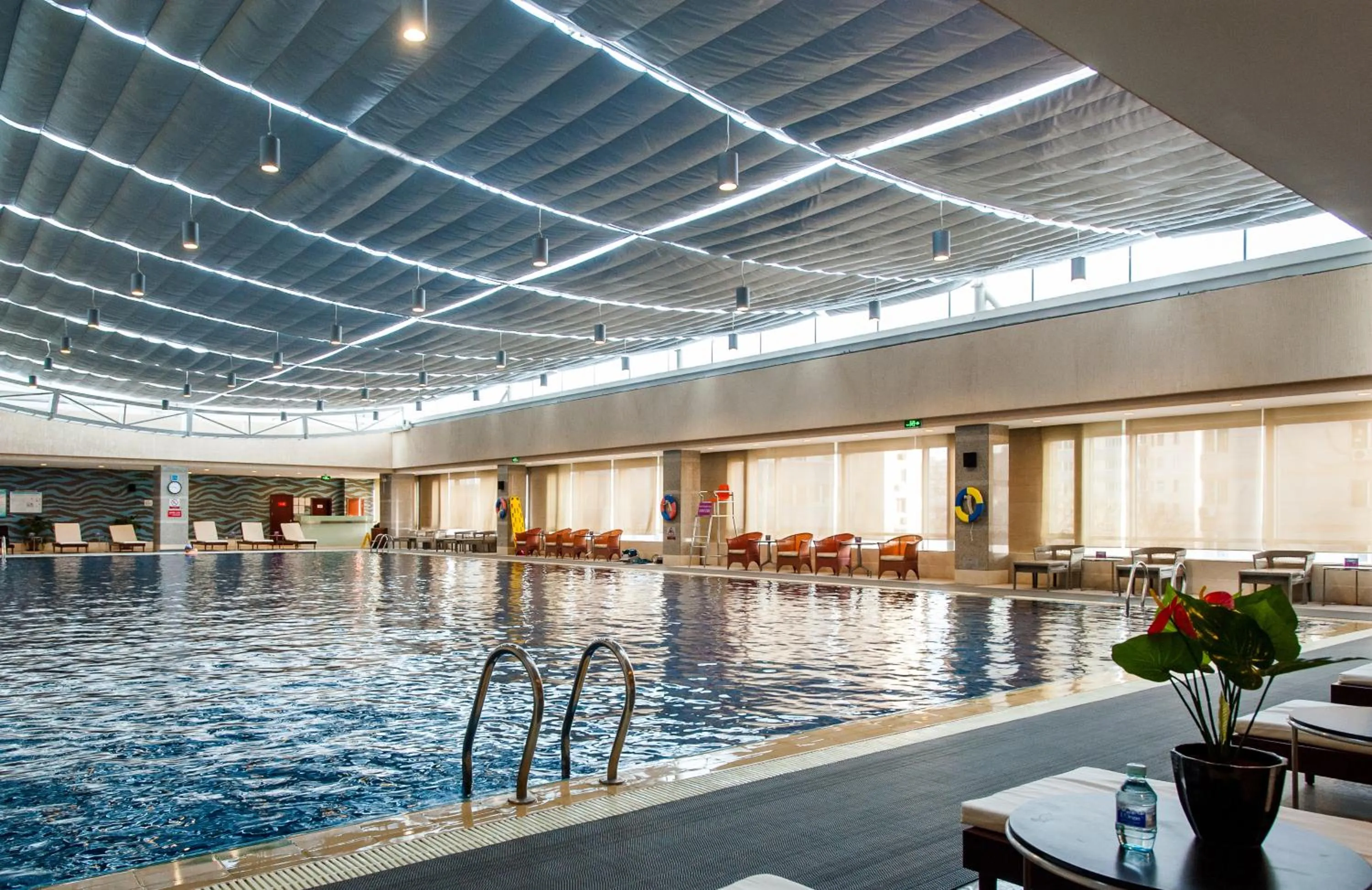 Pool view in Crowne Plaza Beijing Zhongguancun by IHG