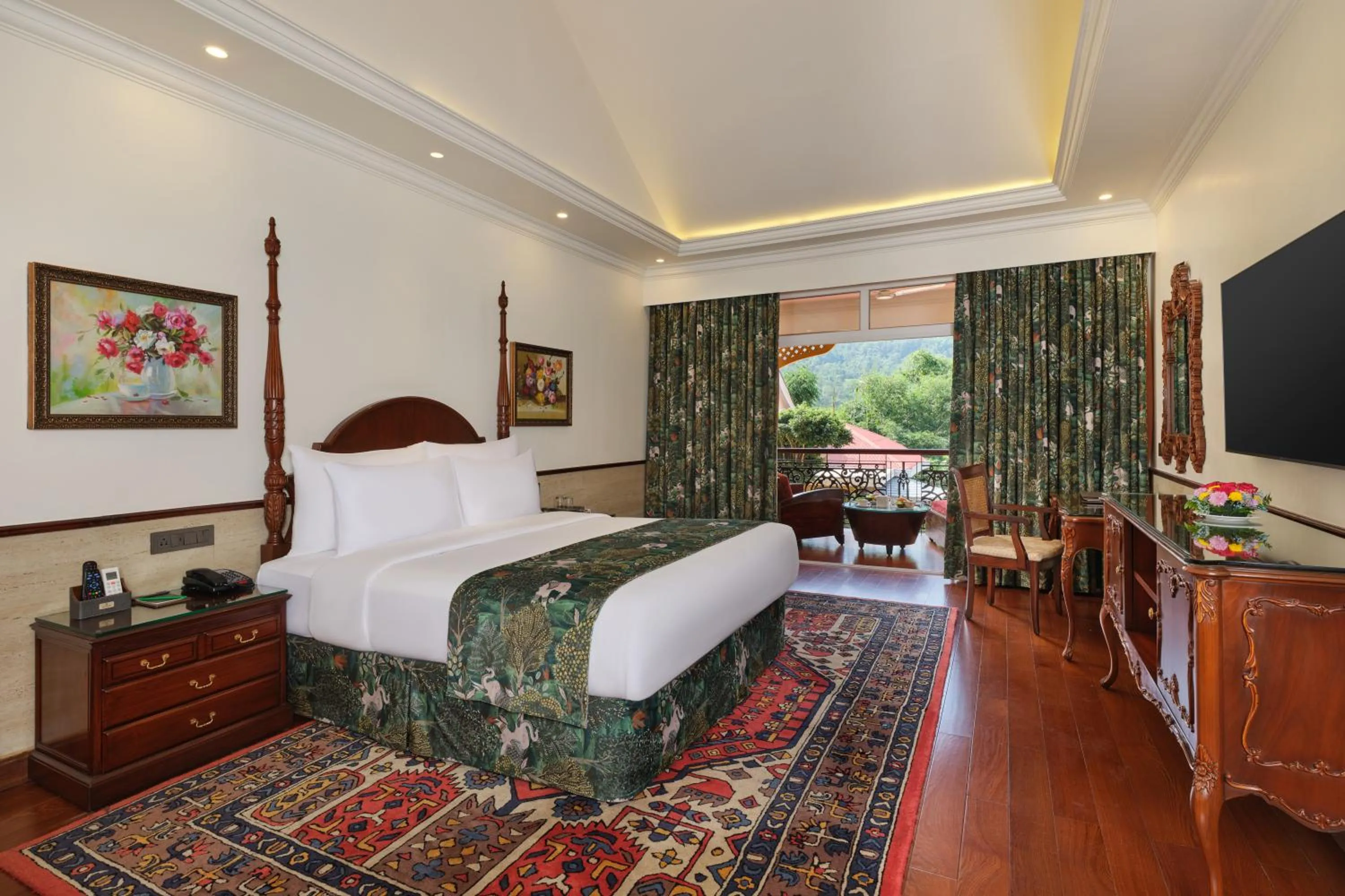 Bed in Mayfair Spa Resort & Casino