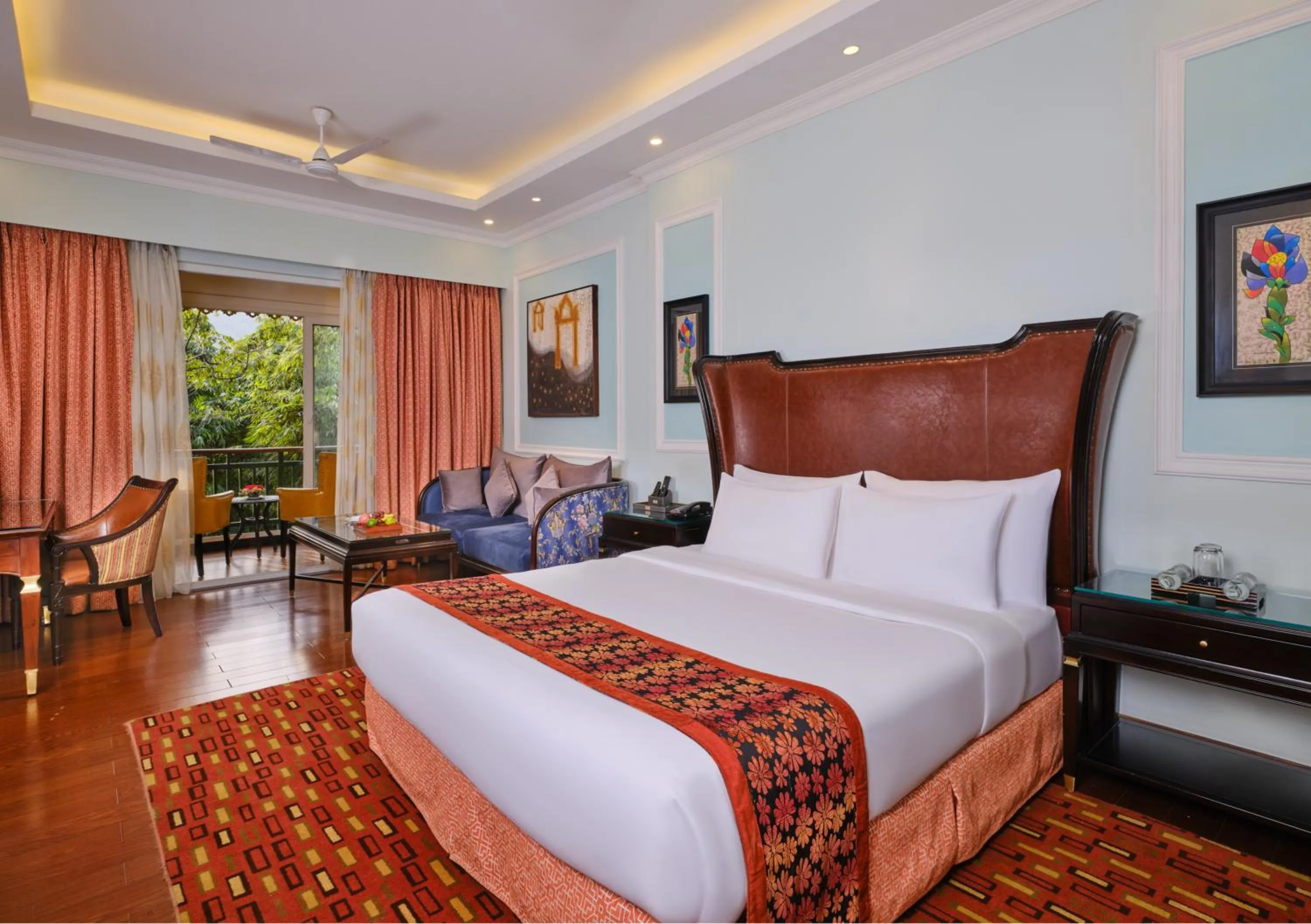 Bed in Mayfair Spa Resort & Casino