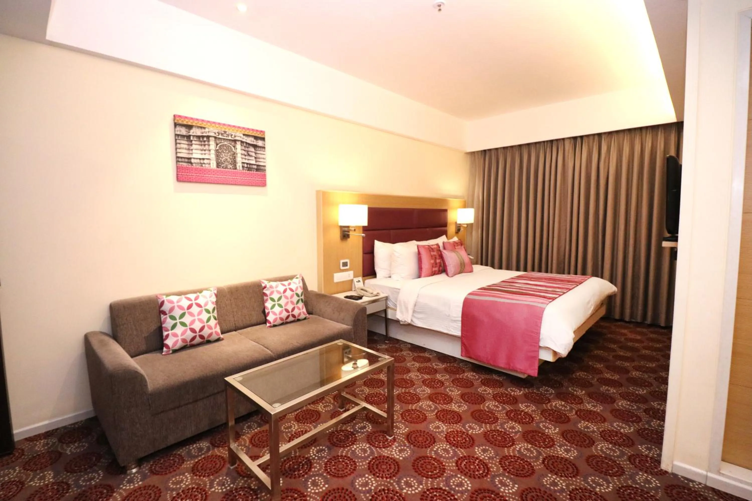 Bedroom, Bed in Fortune Park Galaxy, Vapi - Member ITC Hotels' Group