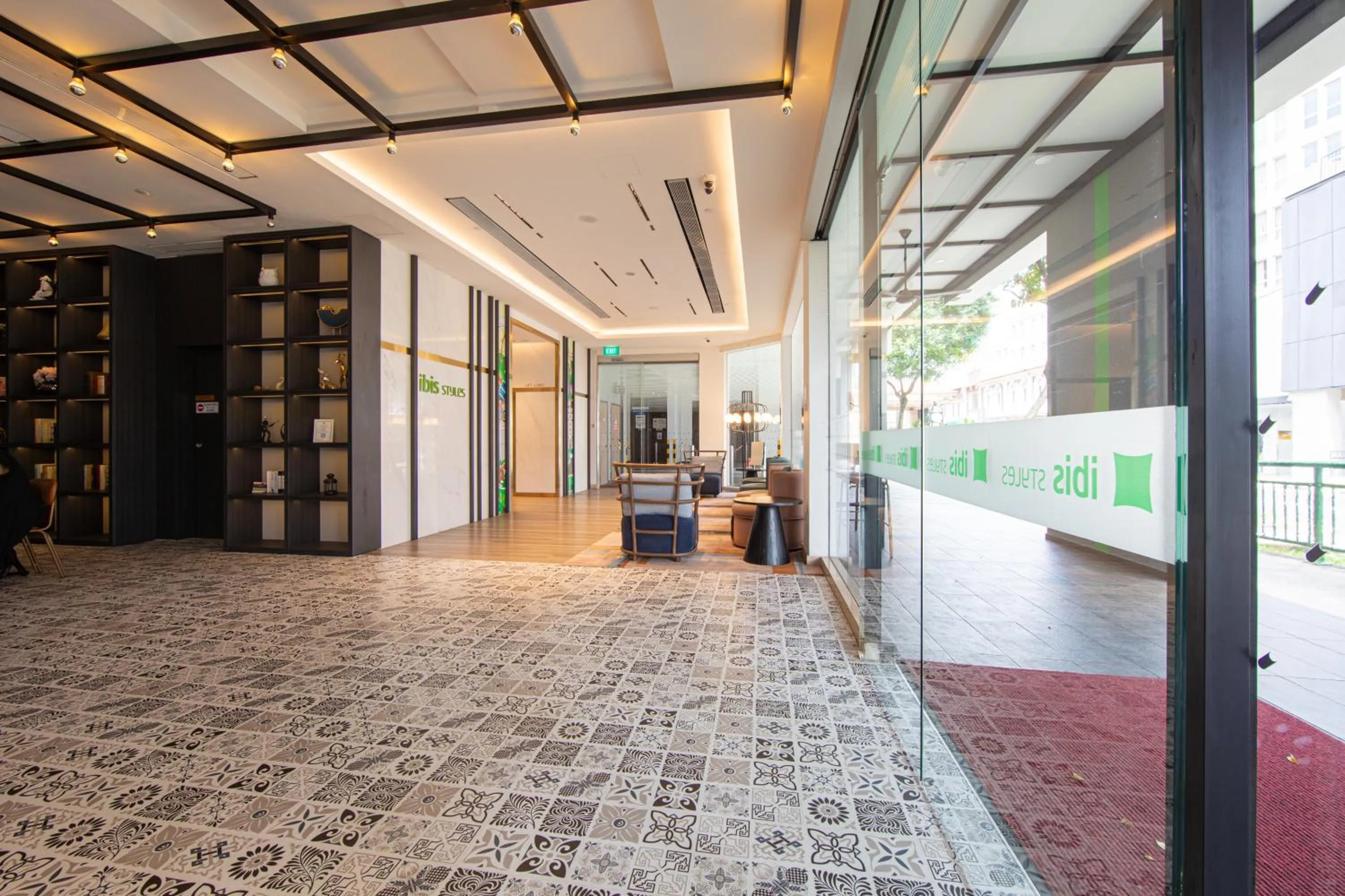 Lobby or reception in ibis Styles Singapore Albert