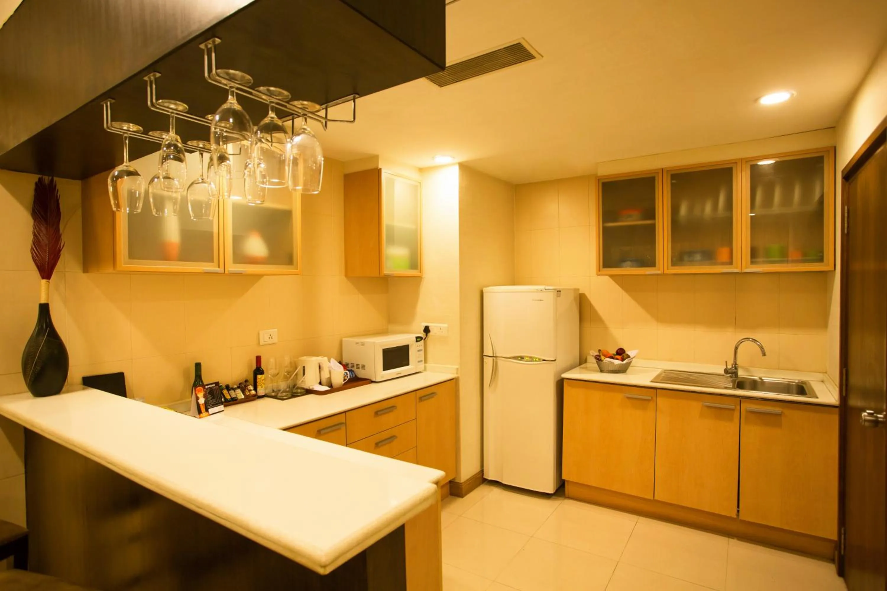 Kitchen or kitchenette in Ellaa Hotel Gachibowli