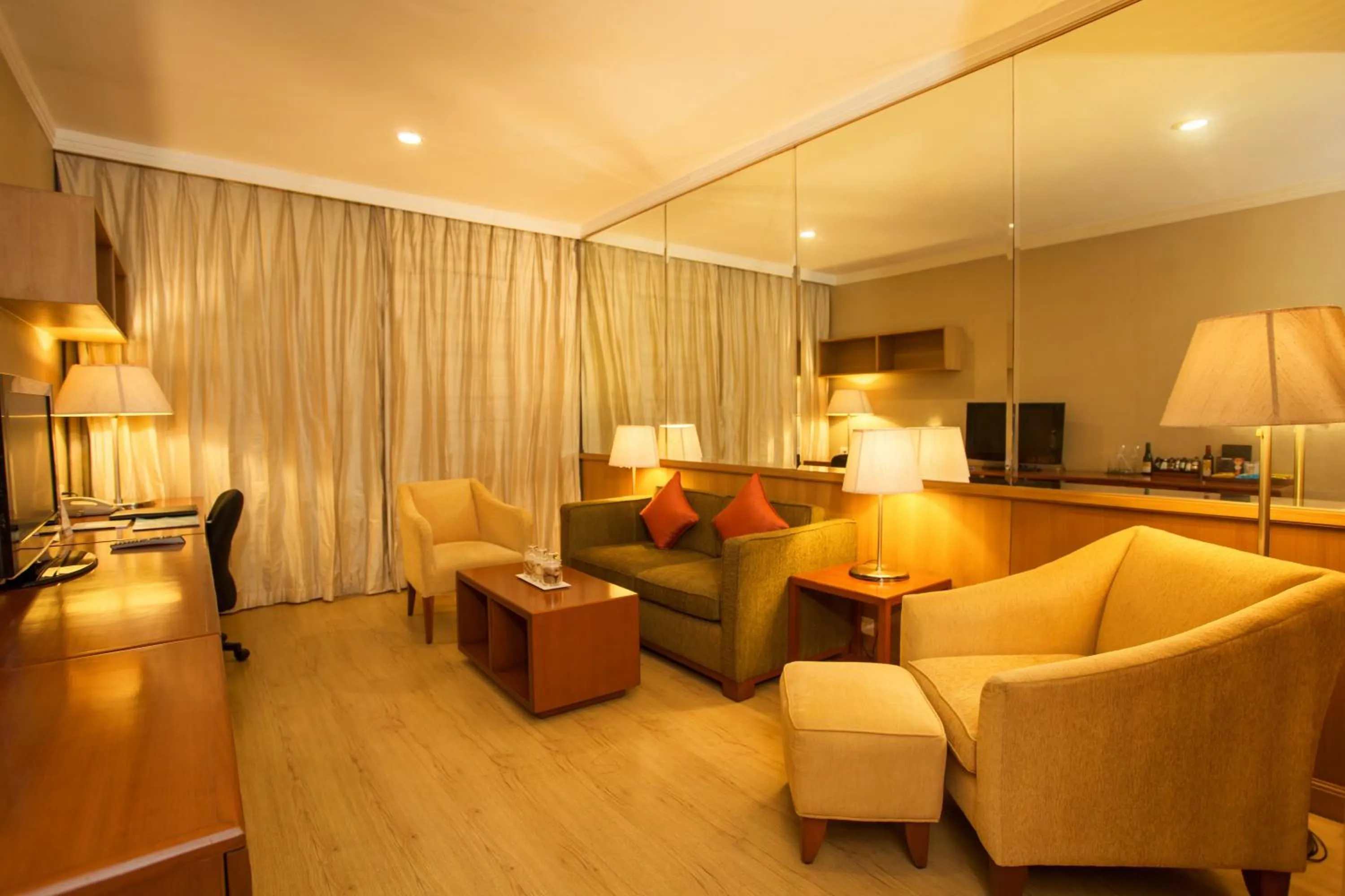 Living room in Ellaa Hotel Gachibowli