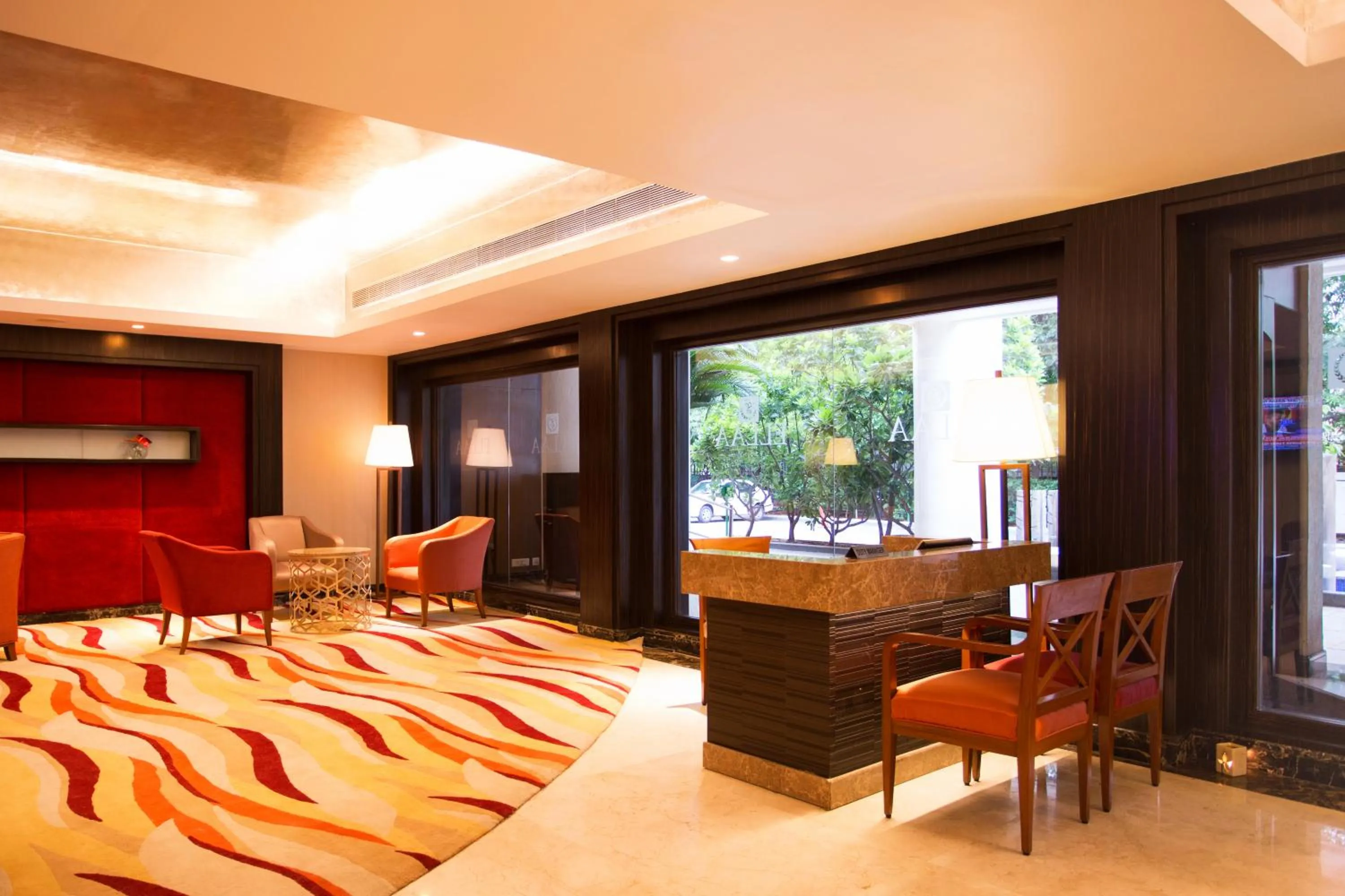 Lobby or reception, Bed in Ellaa Hotel Gachibowli