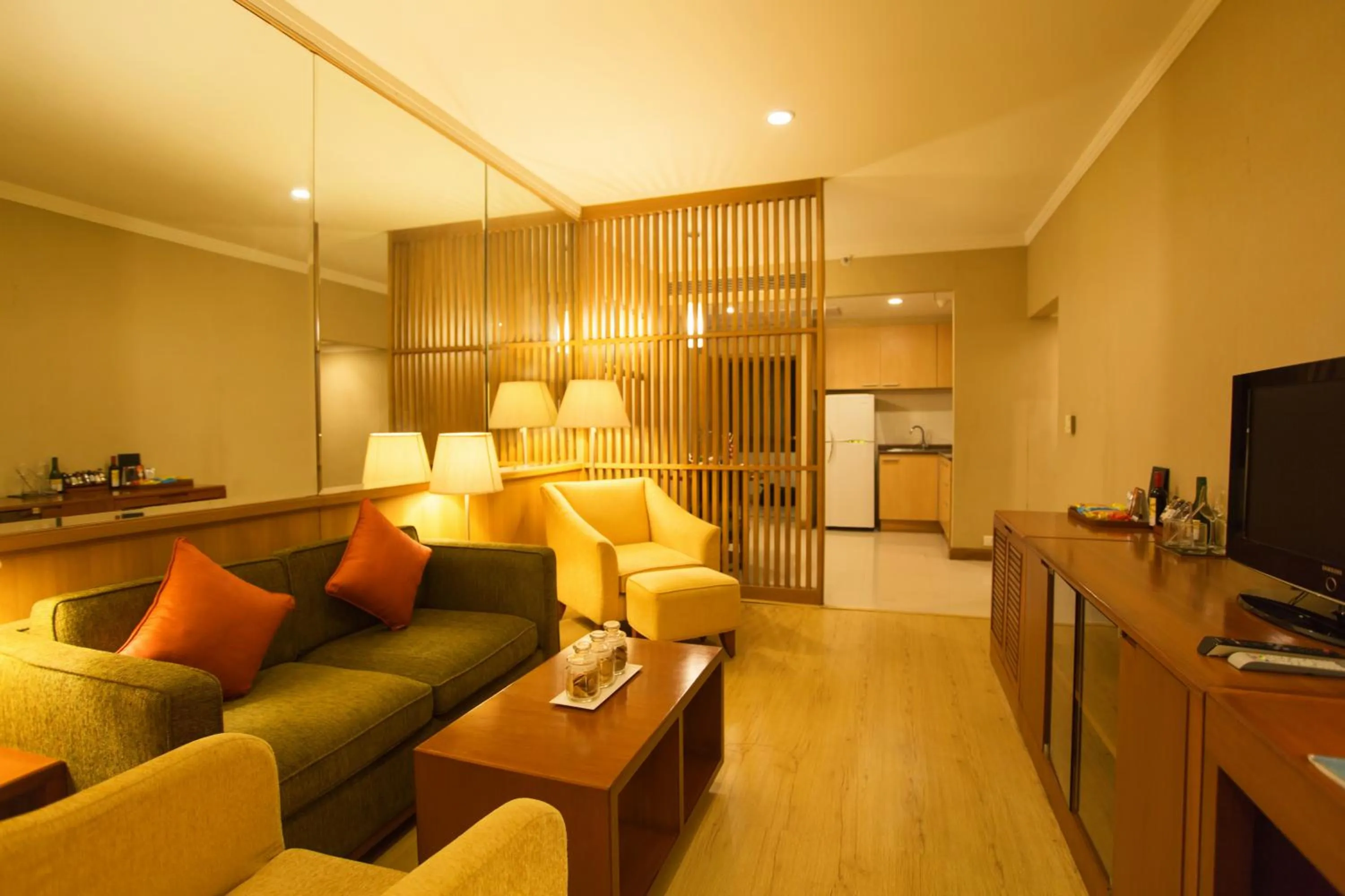 Living room in Ellaa Hotel Gachibowli