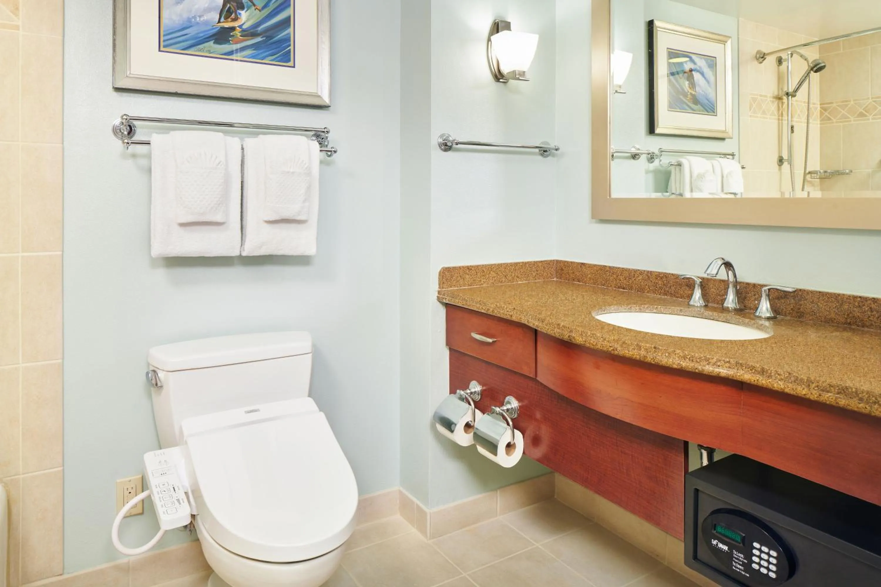 Bathroom in Hilton Grand Vacations Club at Hilton Hawaiian Village