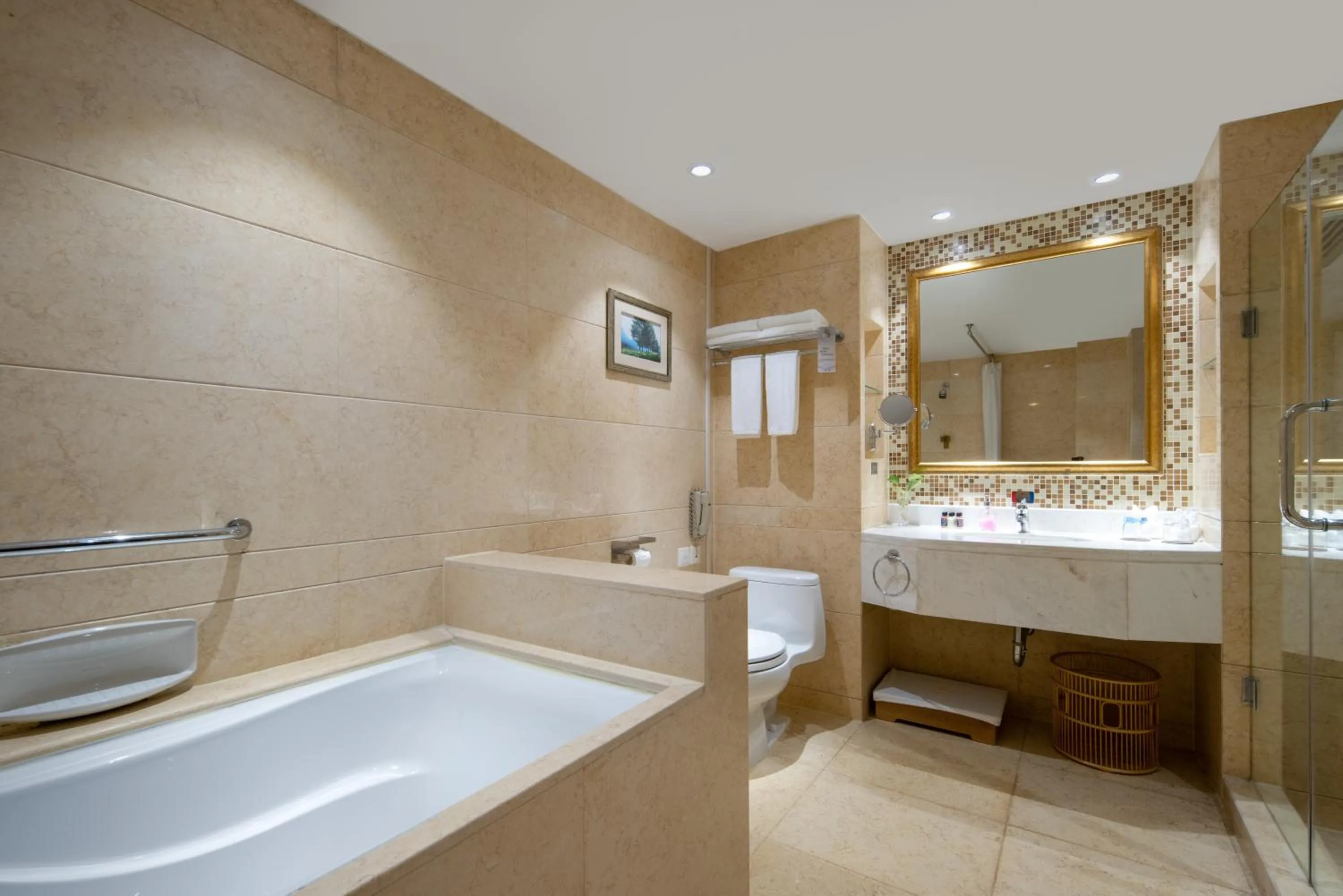 Shower in Gem Flower Hotel - North Bund